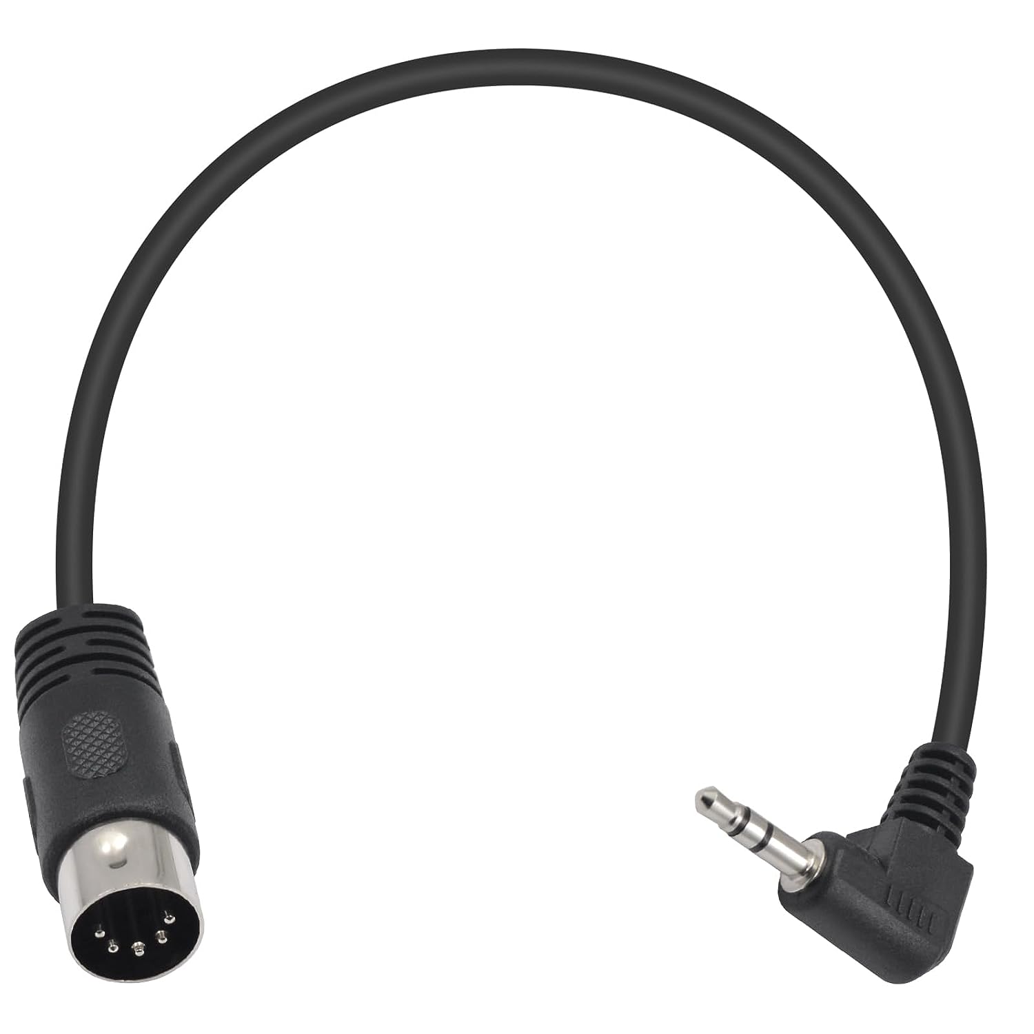 5Pin Din Male to 3.5mm (1/8 inch) TRS Stereo Male Audio Cable