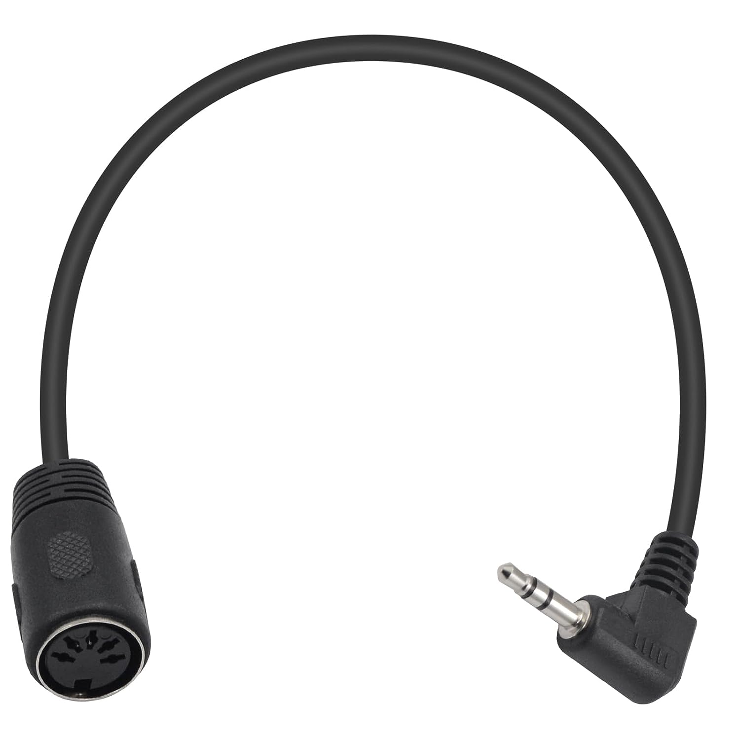 5Pin Din Female to 3.5mm(1/8in) TRS Stereo Male Stereo Audio Cable