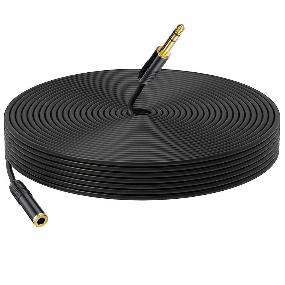 6.35mm TRS stereo extension cable 