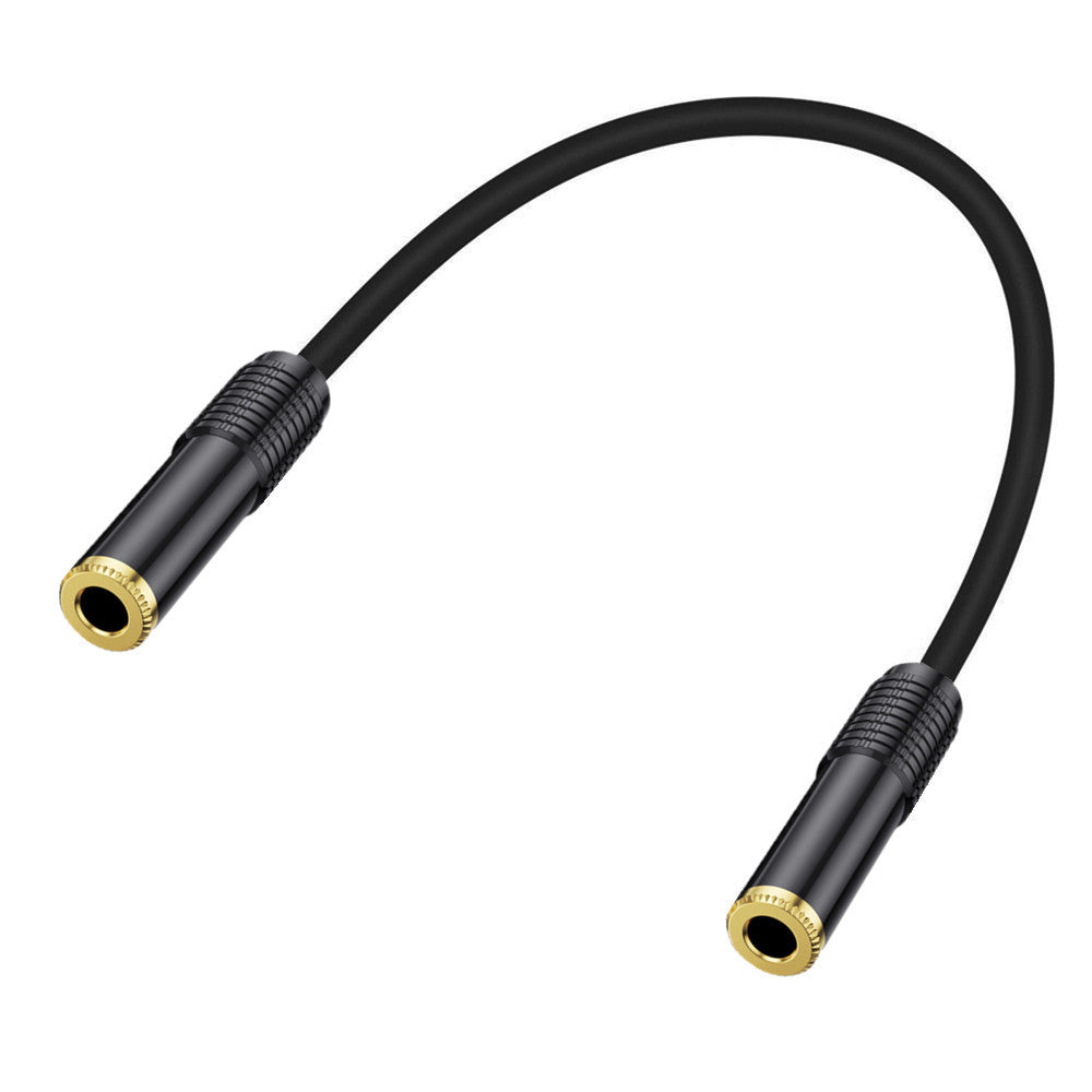 6.35mm 1/4 inch female to female audio coupler cable