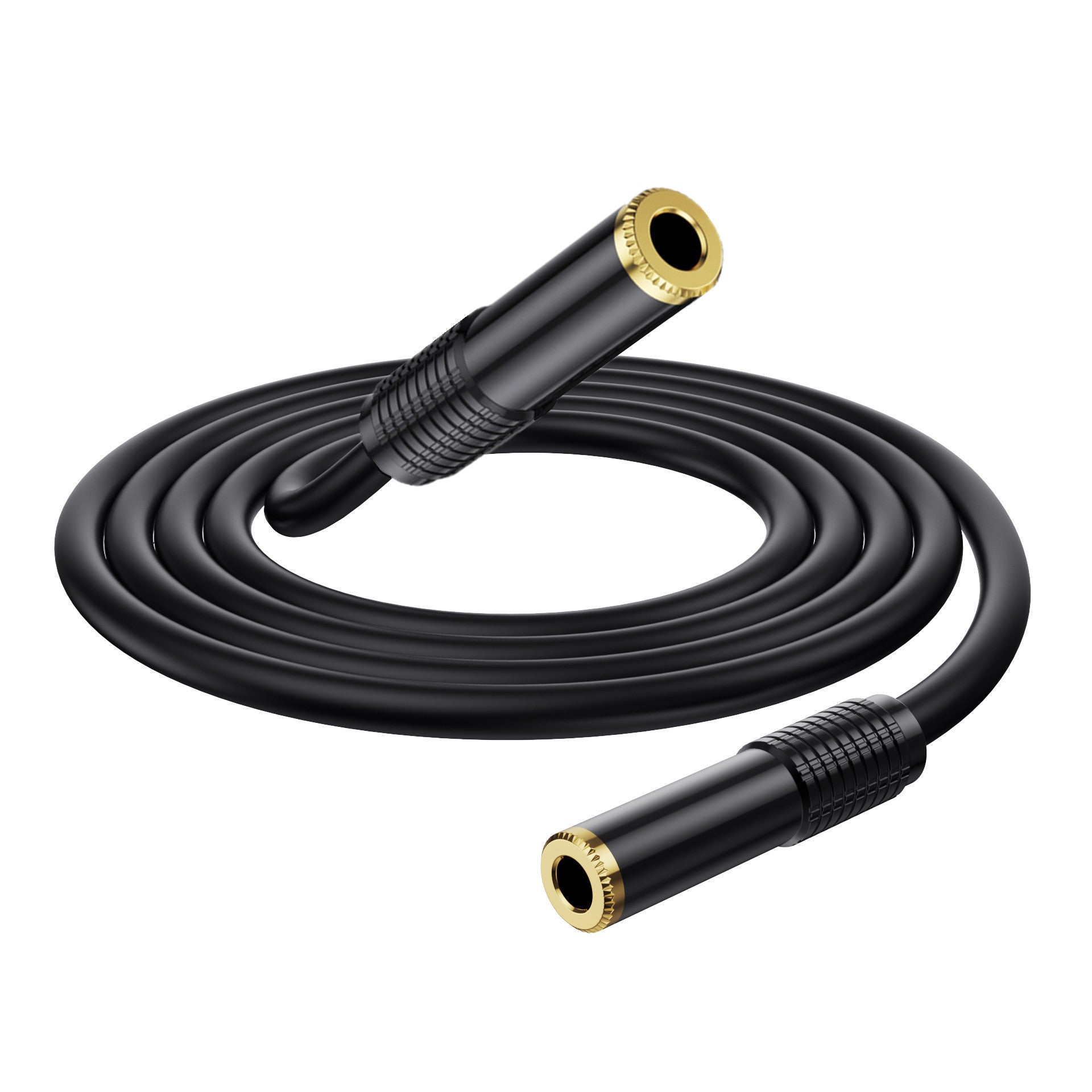 1/4 inch TRS TS female to female extension lead