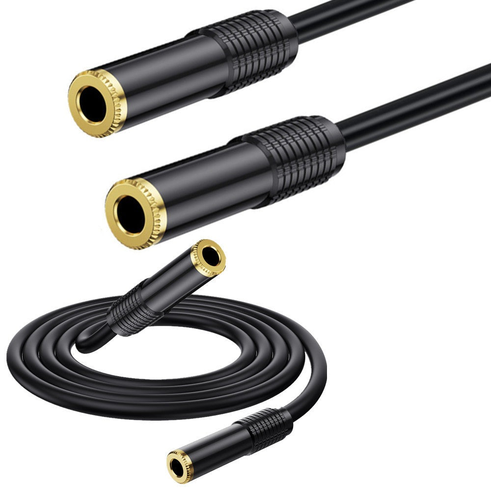 6.35mm female to female jack connector cable