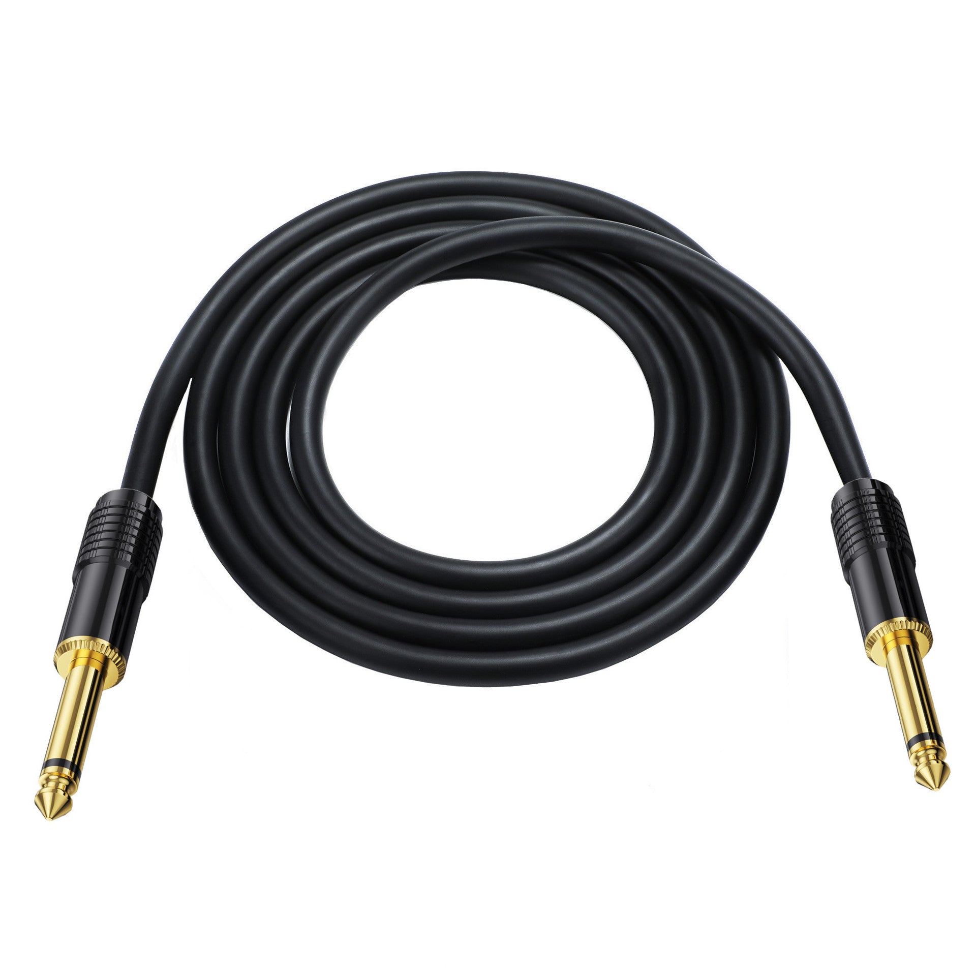 1/4 inch mono instrument audio cable