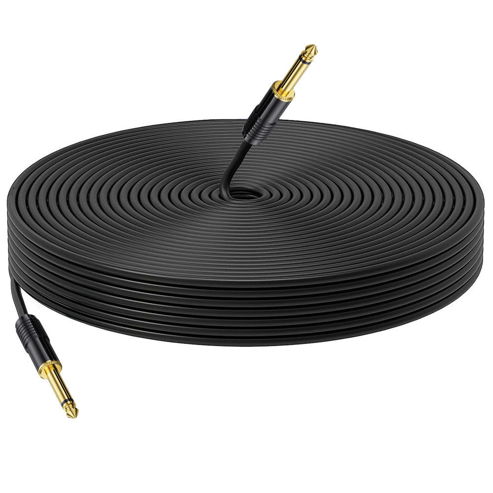 6.35mm guitar cable TS male to male