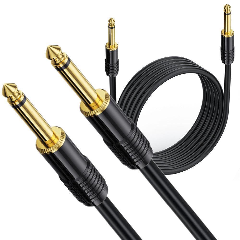 6.35mm TS instrument lead close up