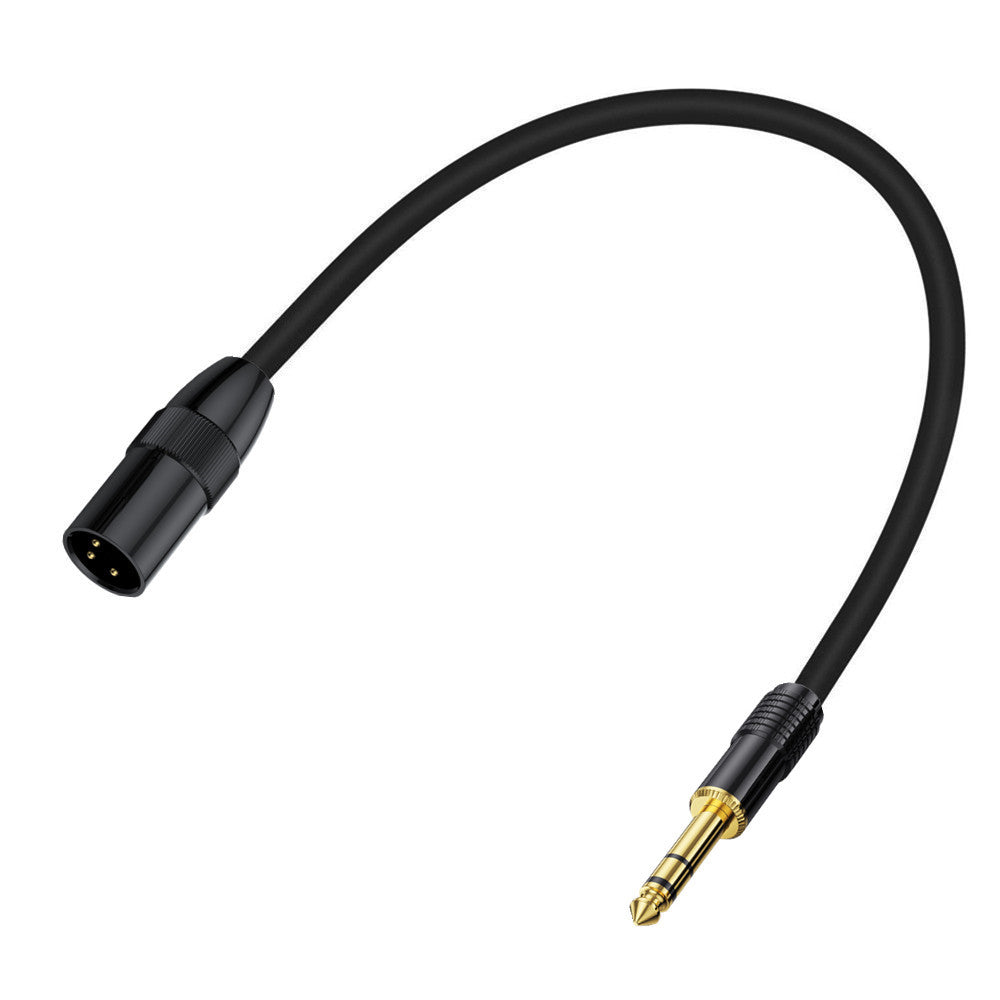 6.35mm TRS to XLR male balanced speaker cable