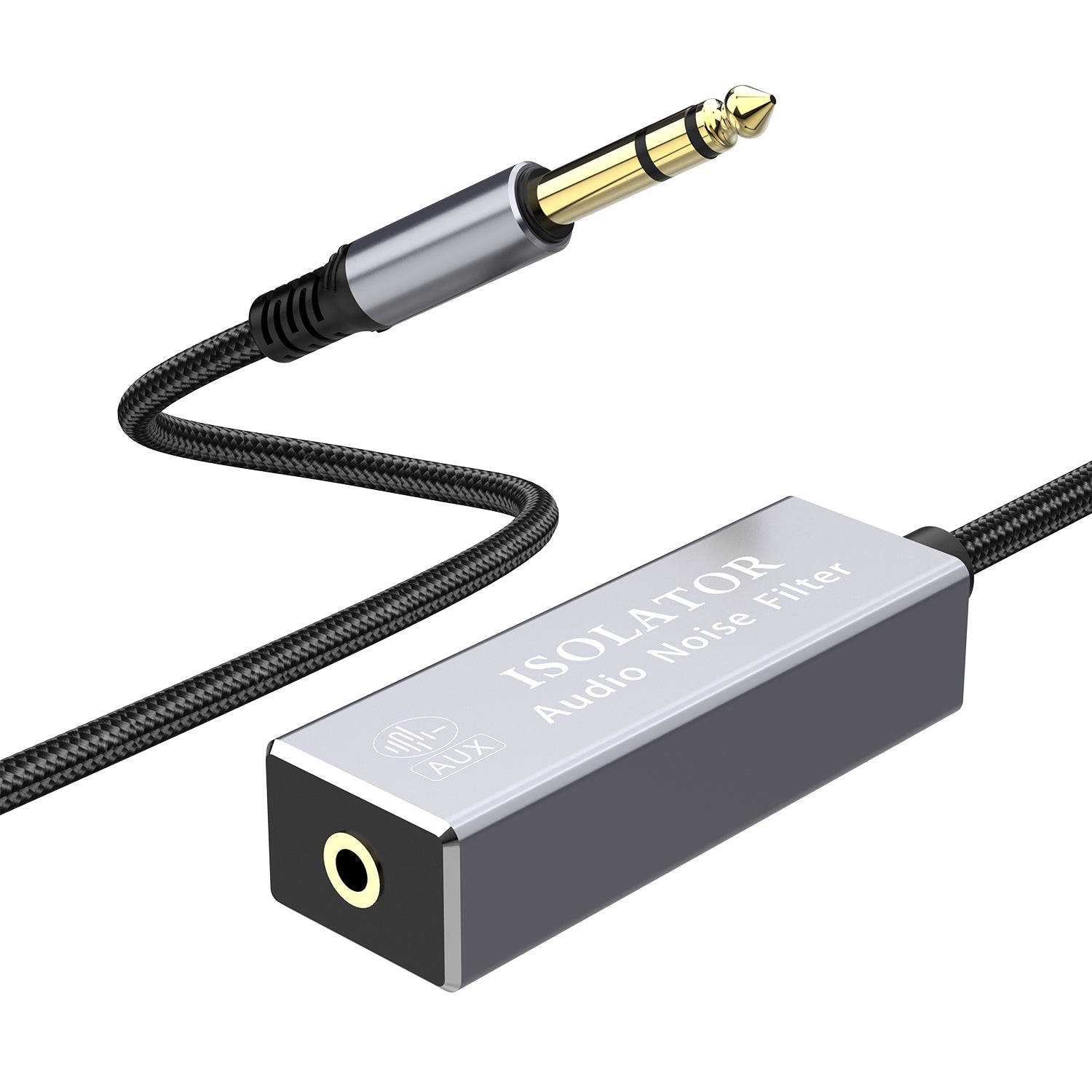 Audio ground loop noise isolator for Hi-Fi systems