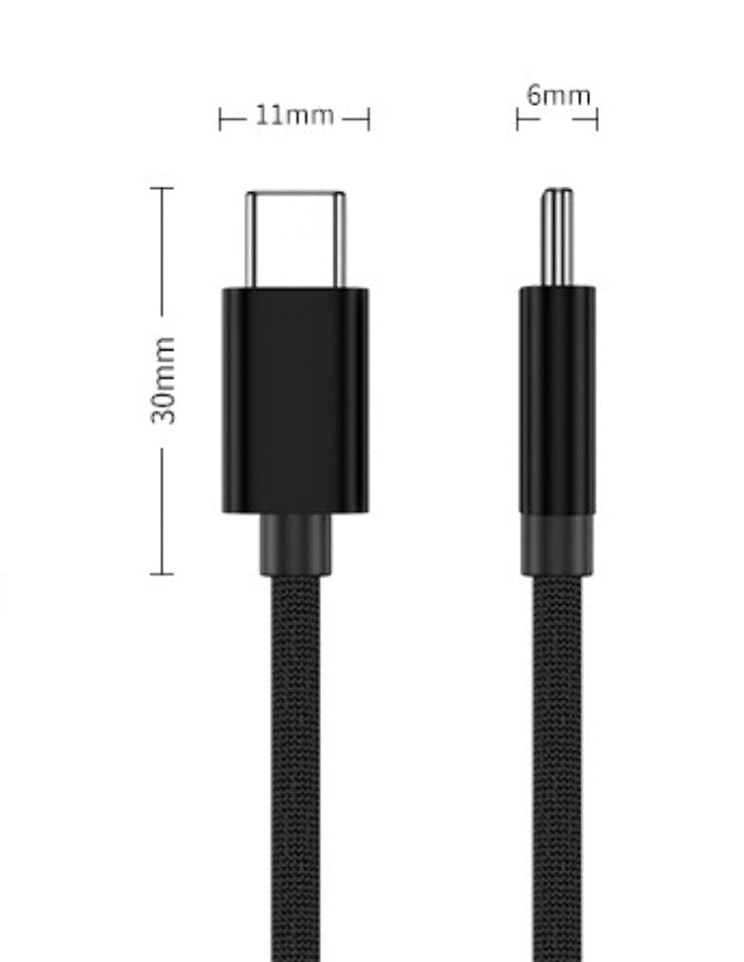 60W USB-C PD charging cable for phones and laptops