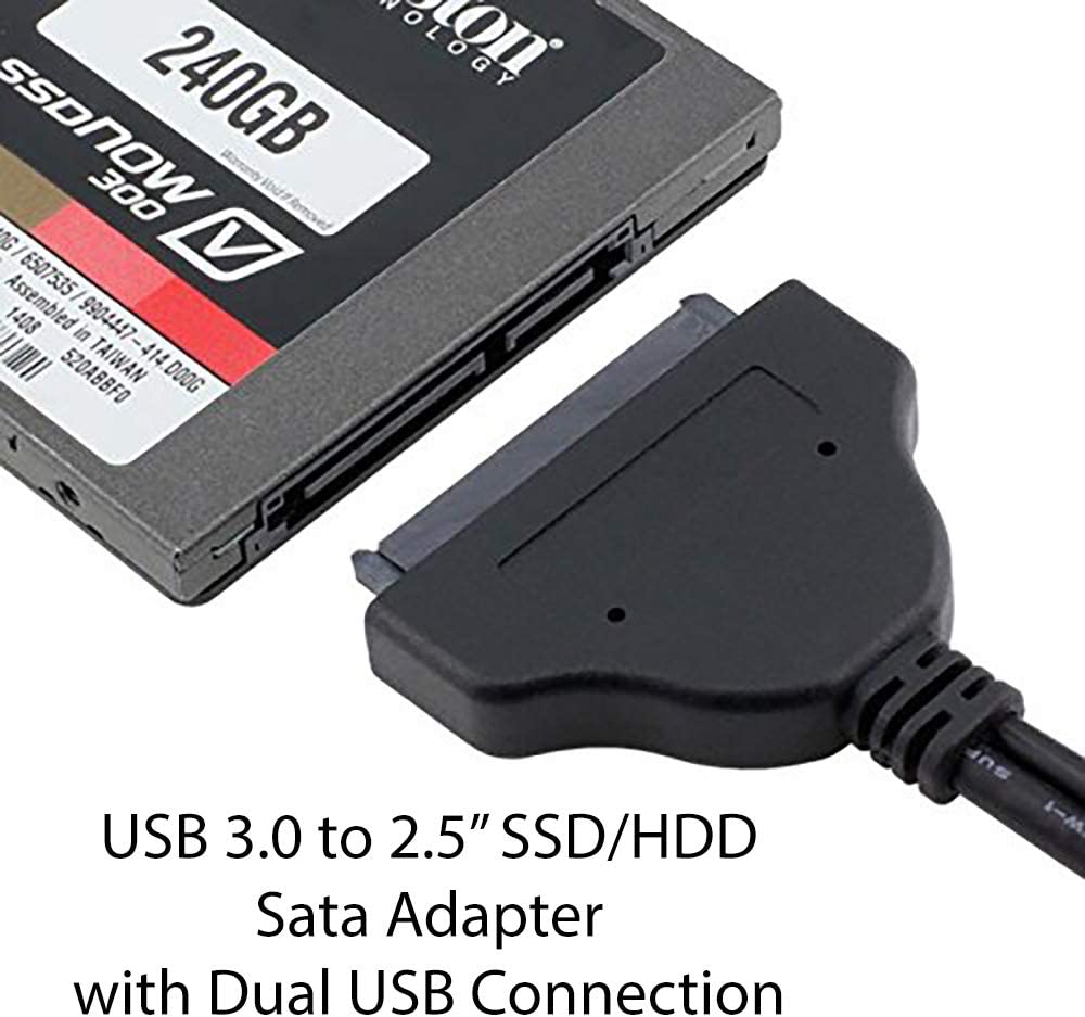 USB 3.0 to 2.5 inch SATA III Hard Drive/SSD Adapter Cable