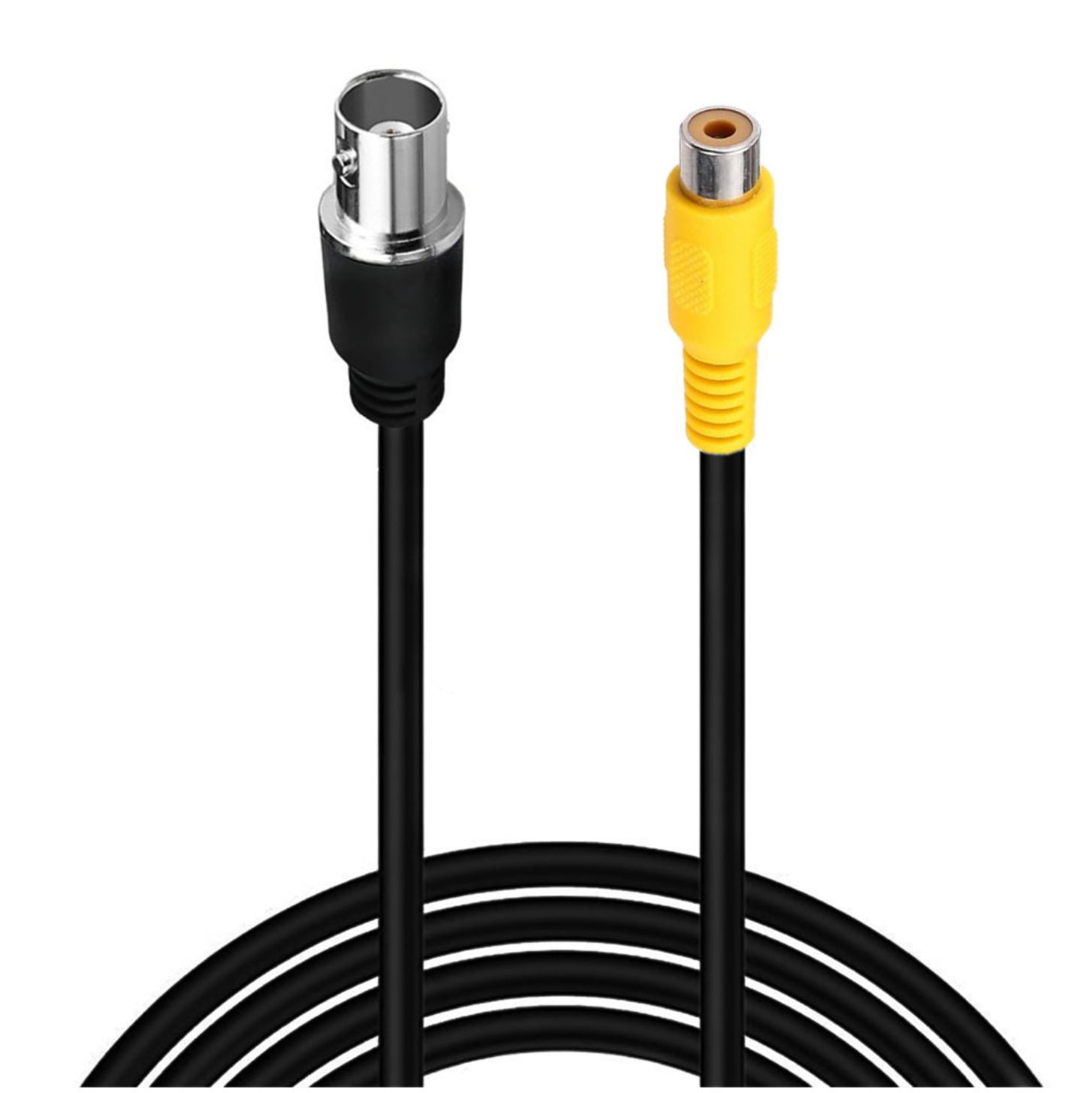RG59 RCA Female to BNC Female Cable – 1.8m Video Connectivity Lead