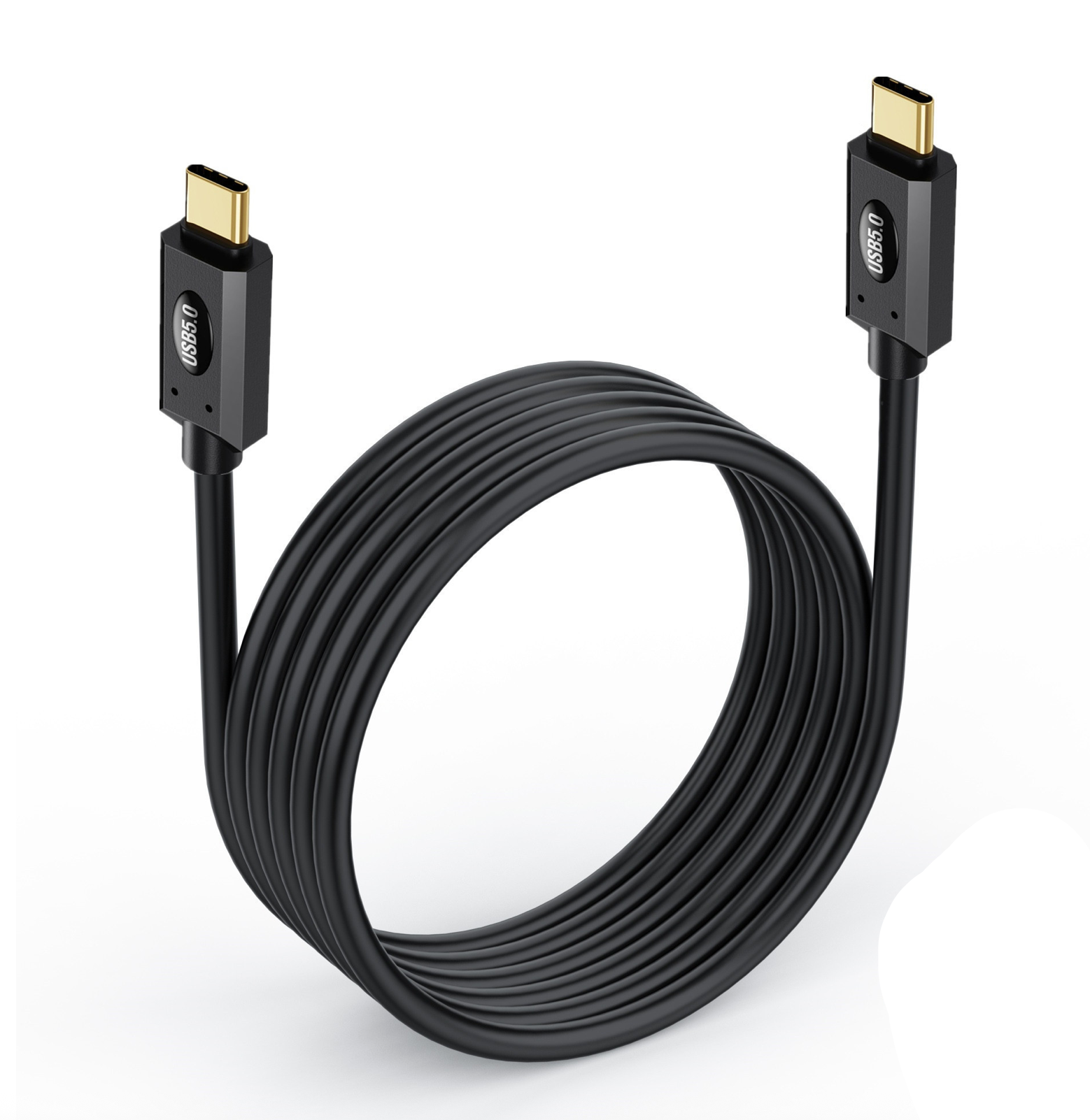USB5 Cable, 80Gbps Data Transfer, 240W Charging, Support 16K/8K Display, Compatible with Thunderbolt 3/4/5