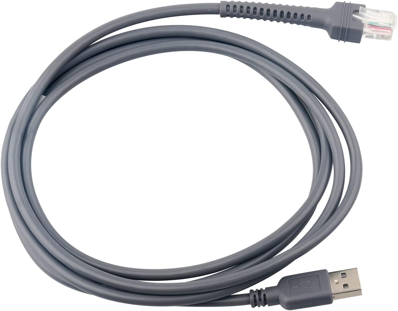 USB to RJ45 Barcode Scanner Cable Compatible for Motorola Symbol Zebra SL2208