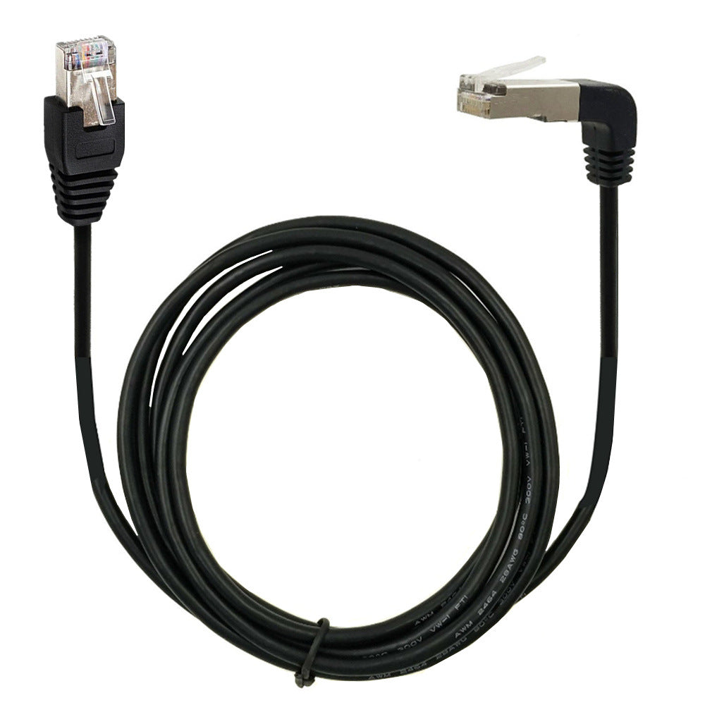 RJ45 male to male angled LAN patch cable