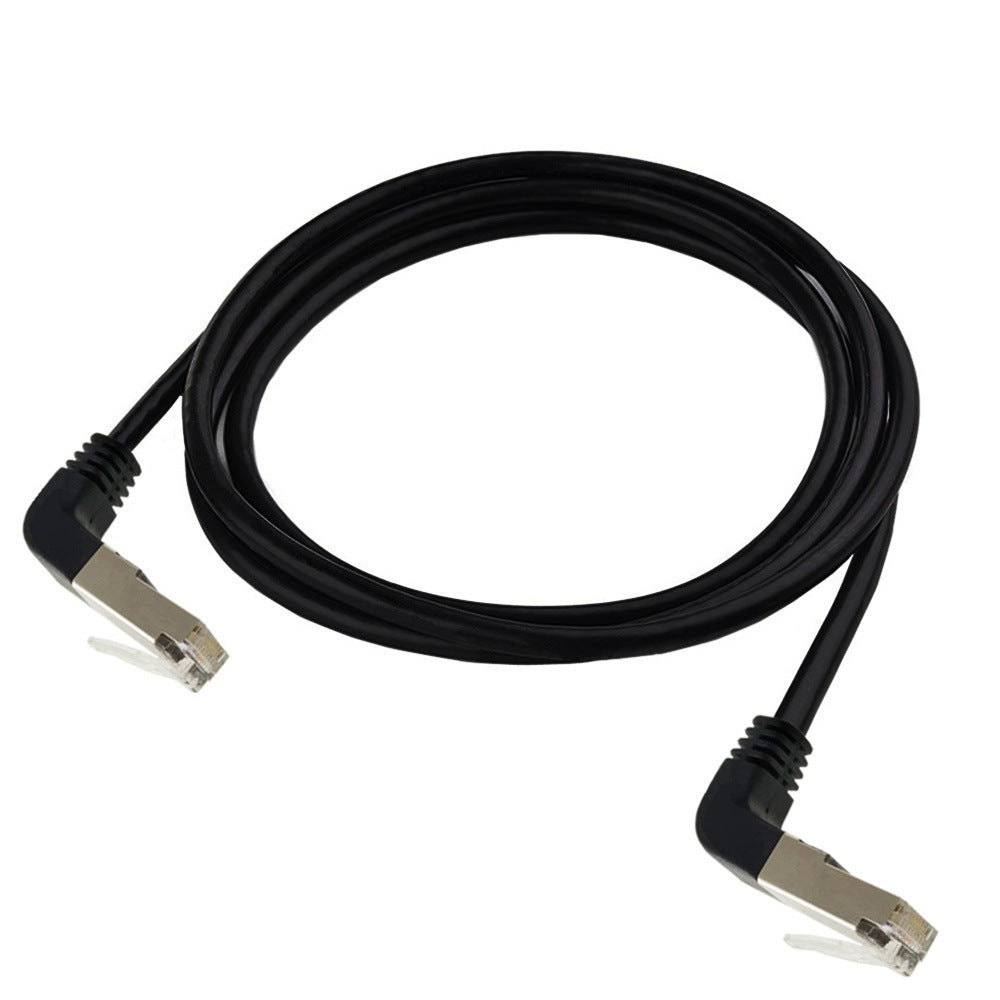 Up angled RJ45 network patch lead