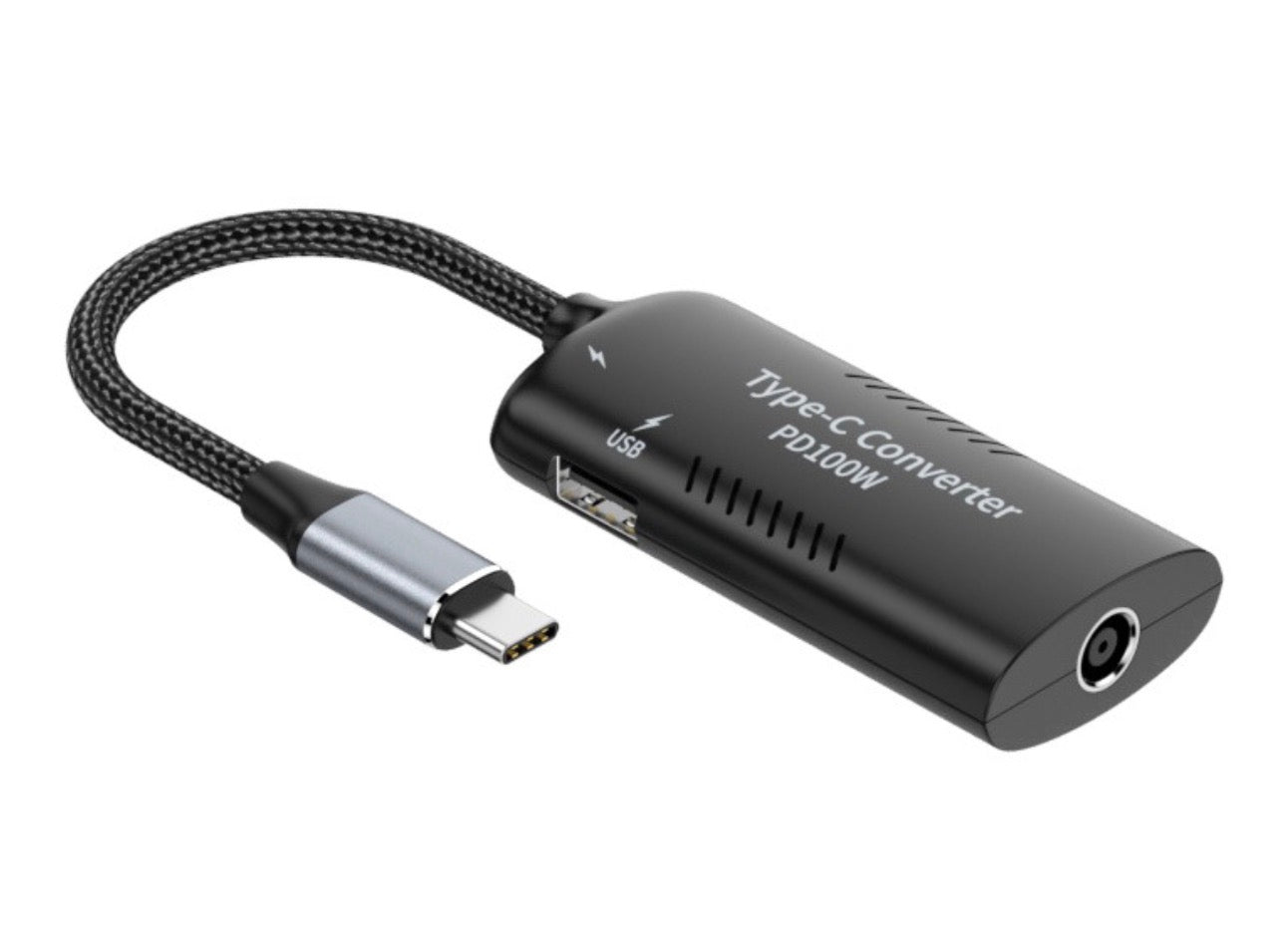 DC 7.9 x 0.9mm input to USB C 100W PD emulator trigger power converter cable