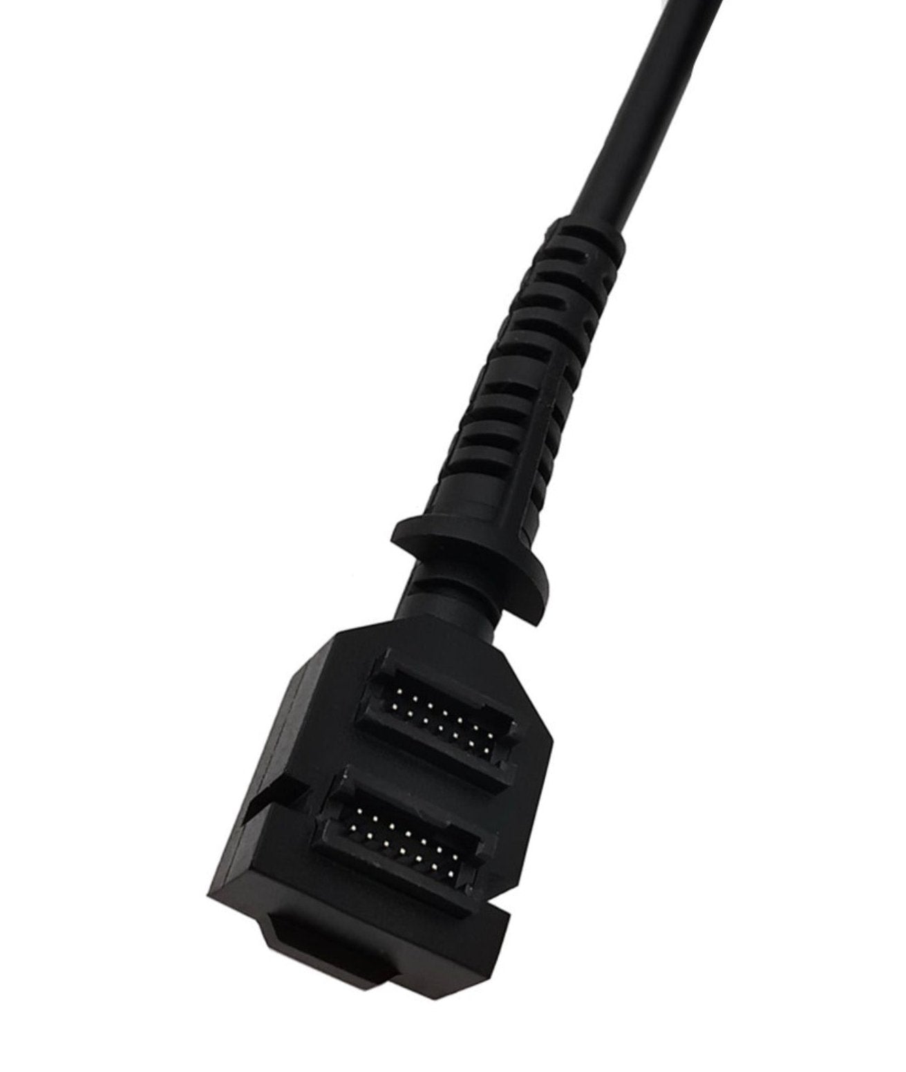 Double 14-pin IDC to USB 2.0 A male power charging cable for Verifone VX820 and VX805