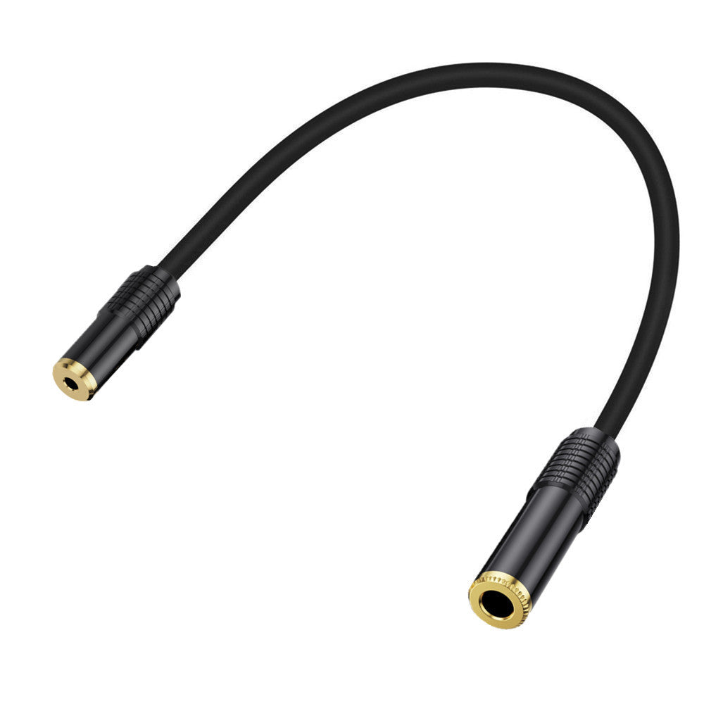 1/8 inch to 1/4 inch stereo jack adapter lead
