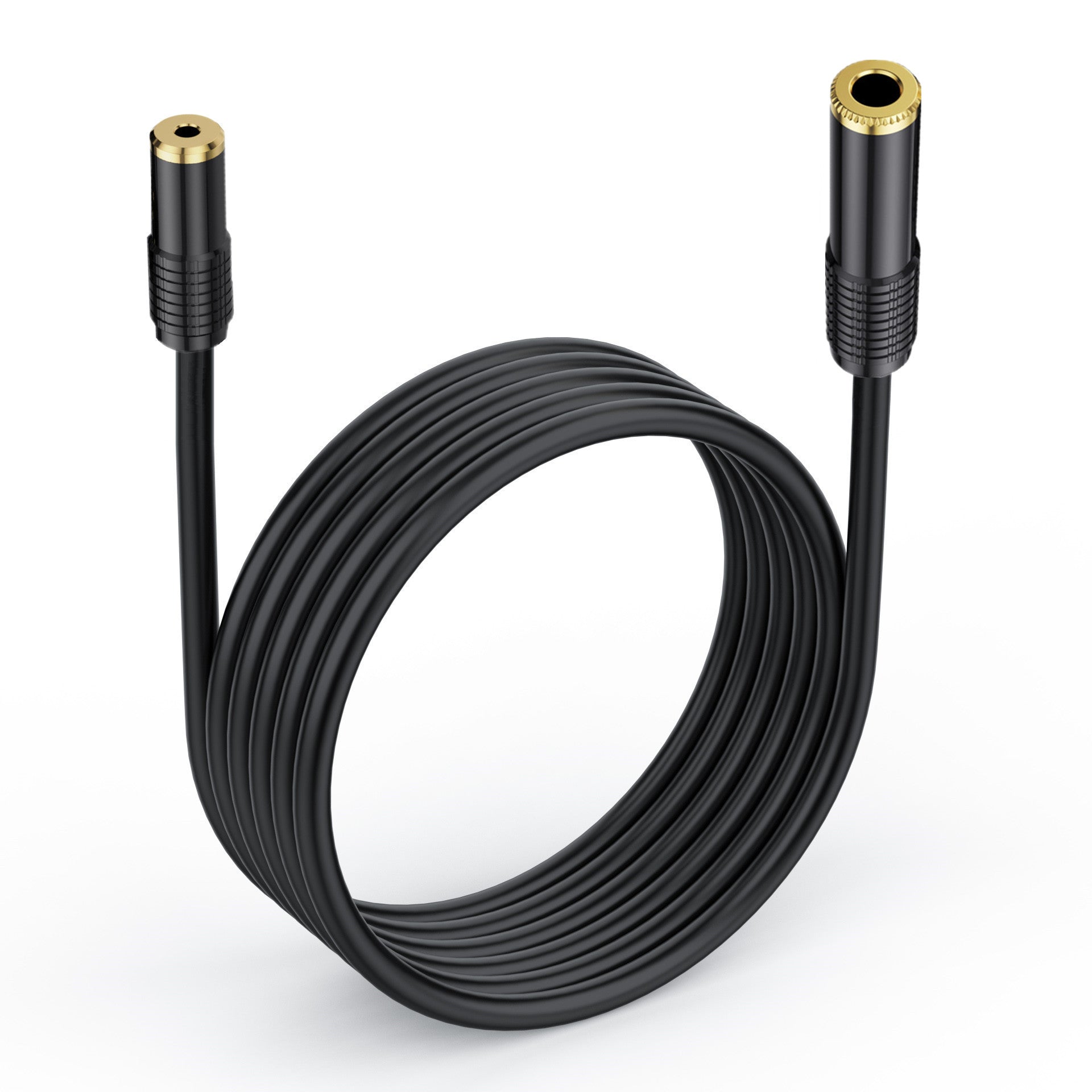 3.5mm female to 6.35mm female audio extension cable