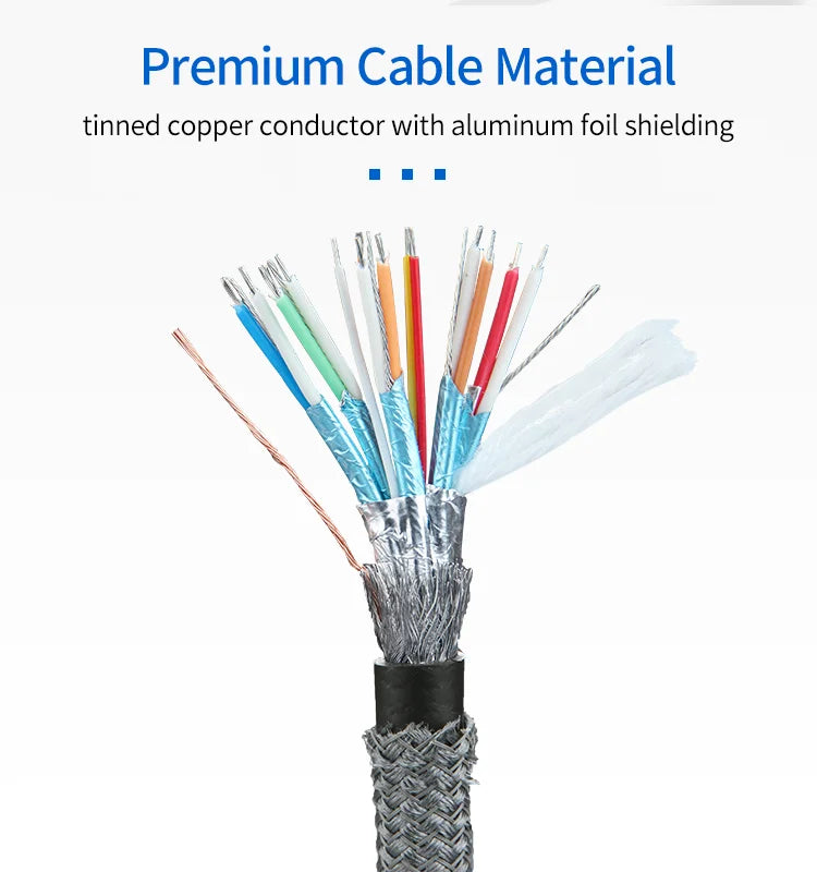 8K DisplayPort 1.4 Cable (2M) | 8K 60Hz, 4K 144Hz, Ultra High-Speed DP for PC & Gaming Monitors