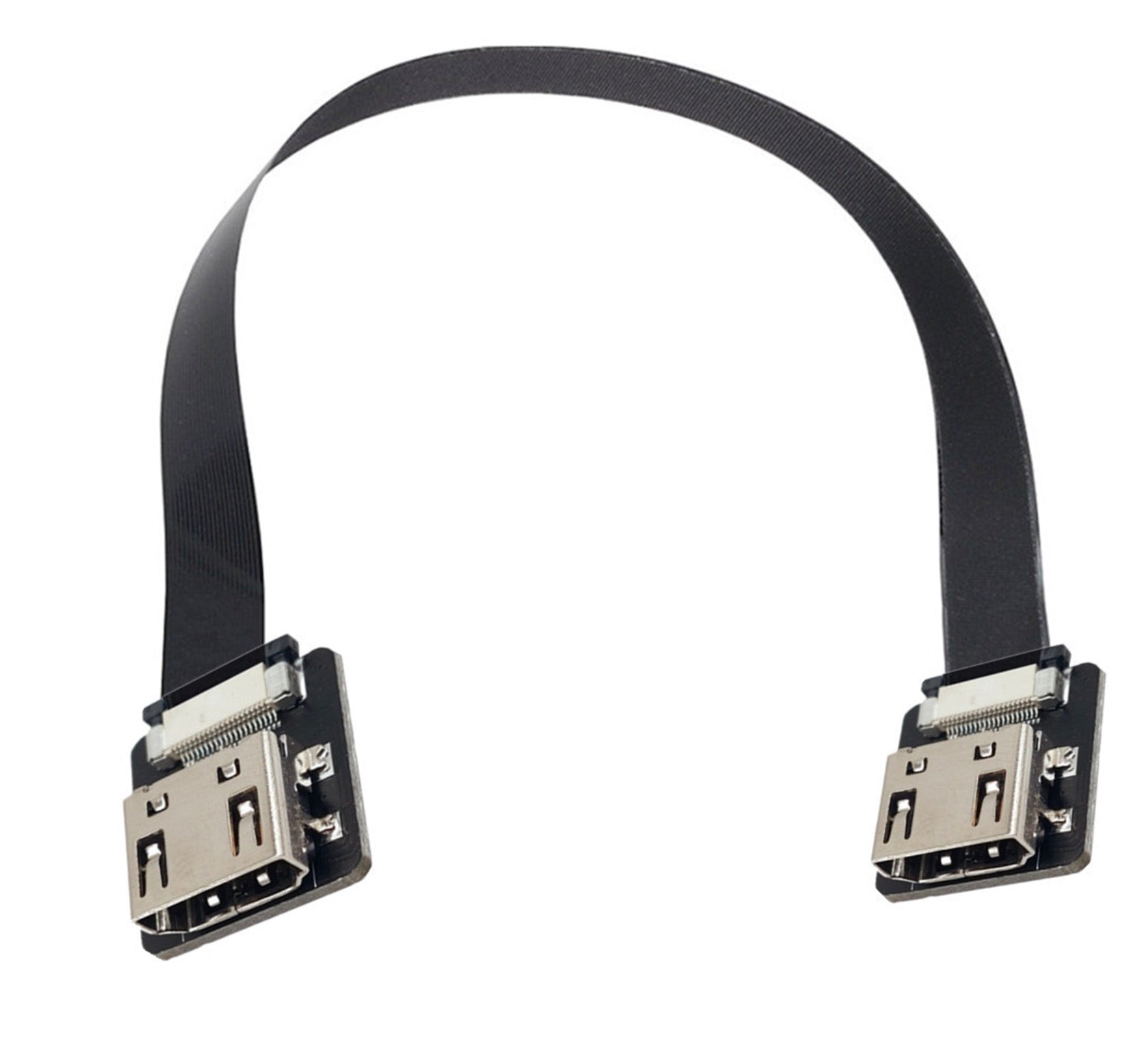 HDMI female to female flat FPV extension cable