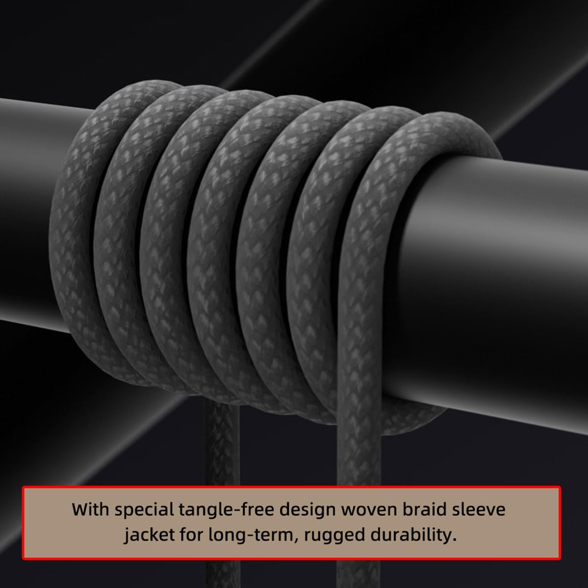 USB 2.0 Type-A 3 Port Hub Cable | 1-to-3 Data Splitter for Laptop, Phone, Mouse, Keyboard, Printer