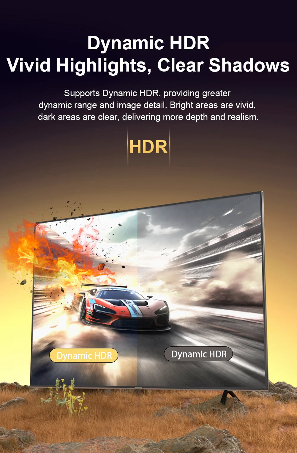 Ultra96 HDMI Cable 16K 60Hz / 10K 120Hz / 8K 240Hz – High Speed HDMI Lead for Gaming Monitors & Professional AV