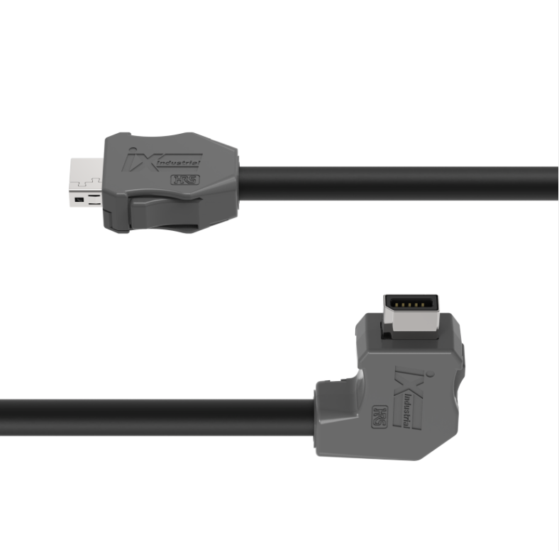 Two HDMI cables with connectors on a white background