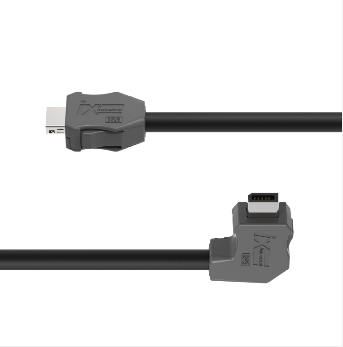 Shielded IX B-Key to B-Key PUR Ethernet cable