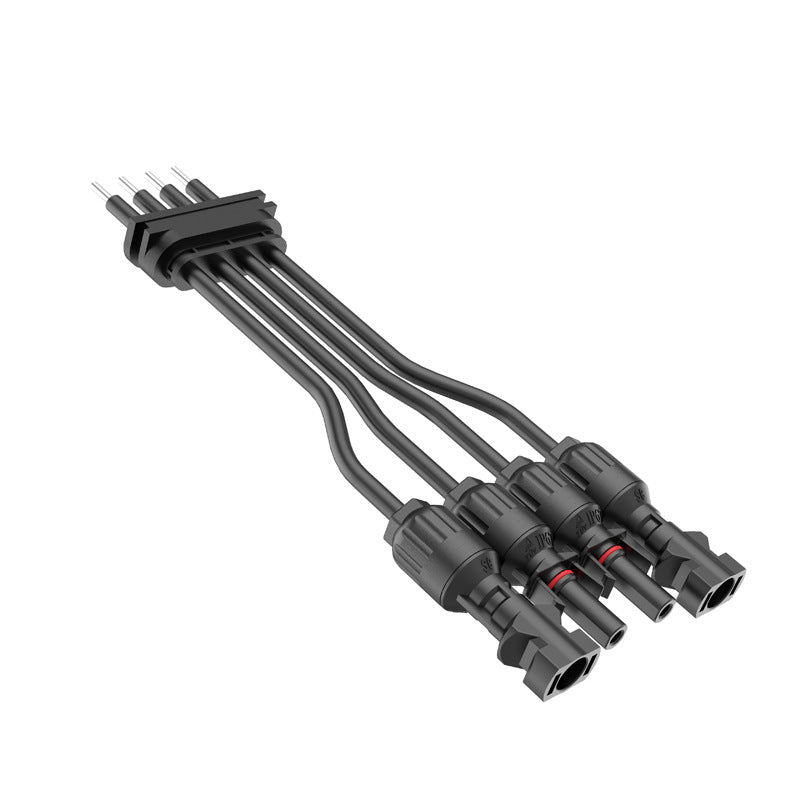 MC4 IP67 photovoltaic DC cable combiner