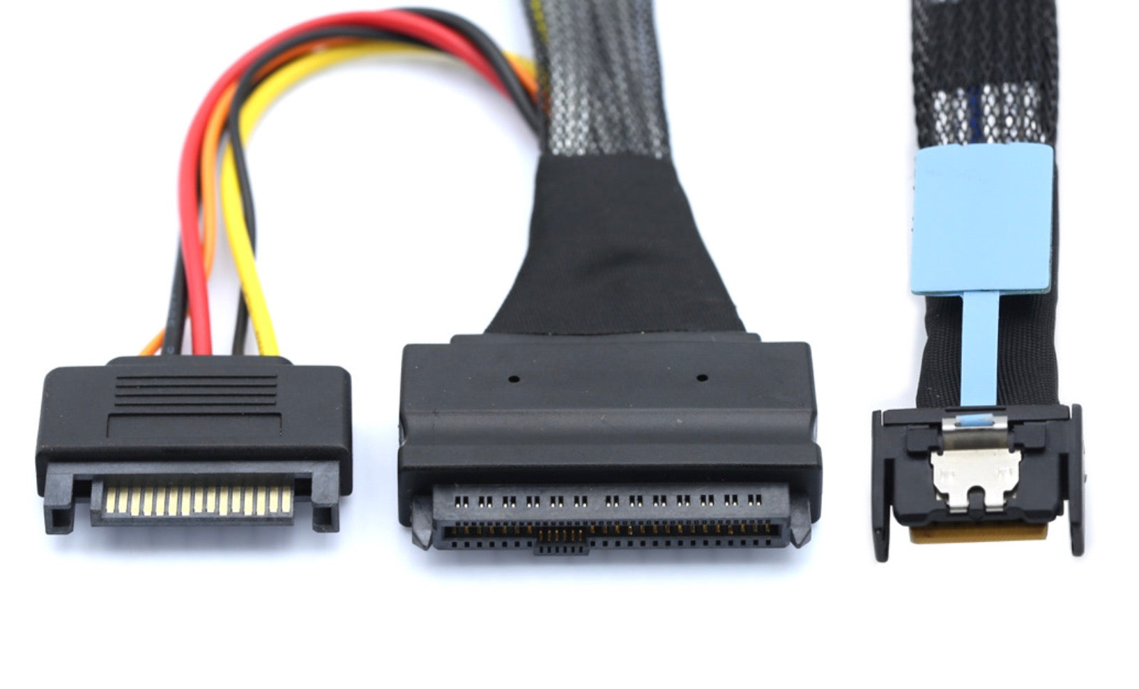 MCIO NVMe PCIe server storage cable