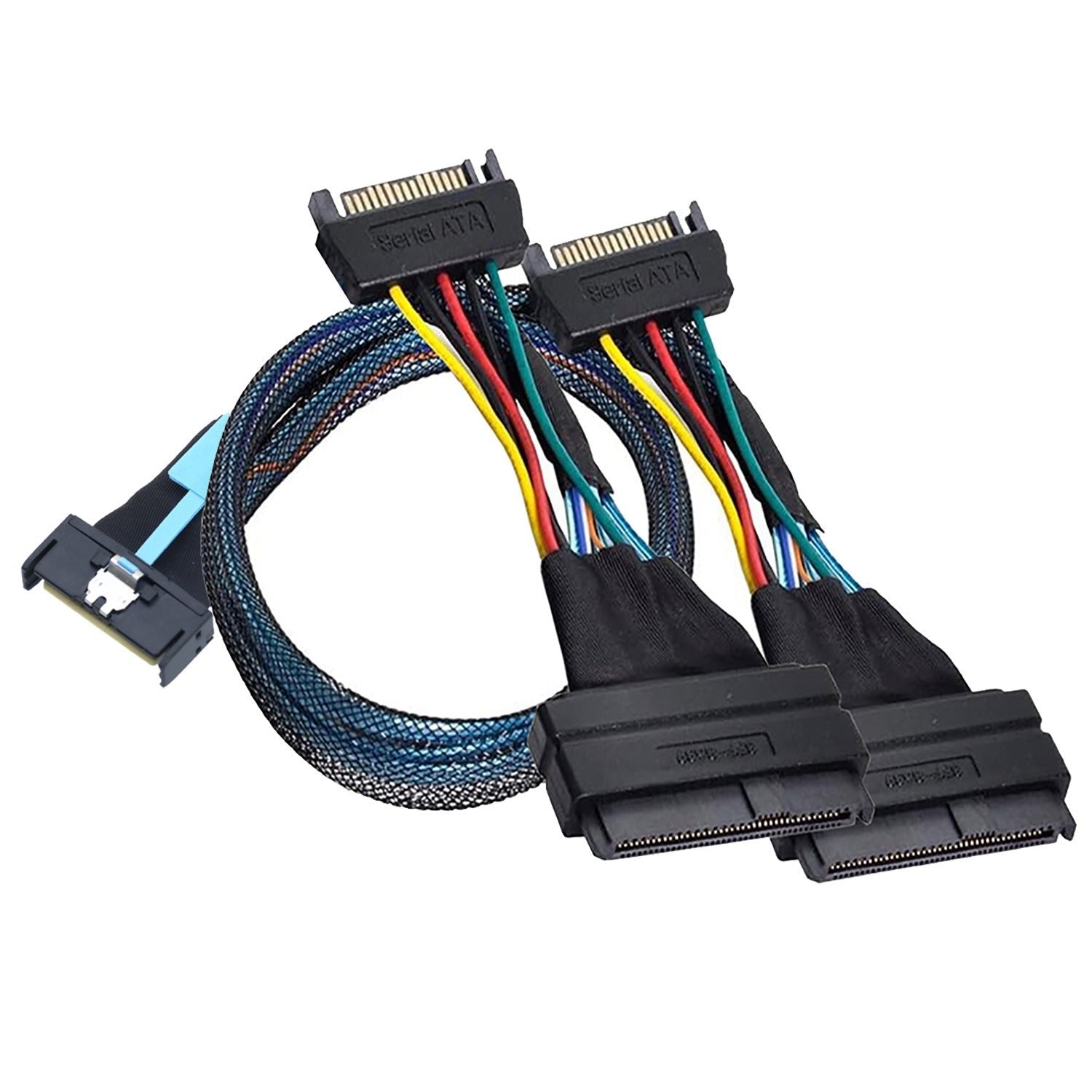 Enterprise server storage cable MCIO 8i to U.2