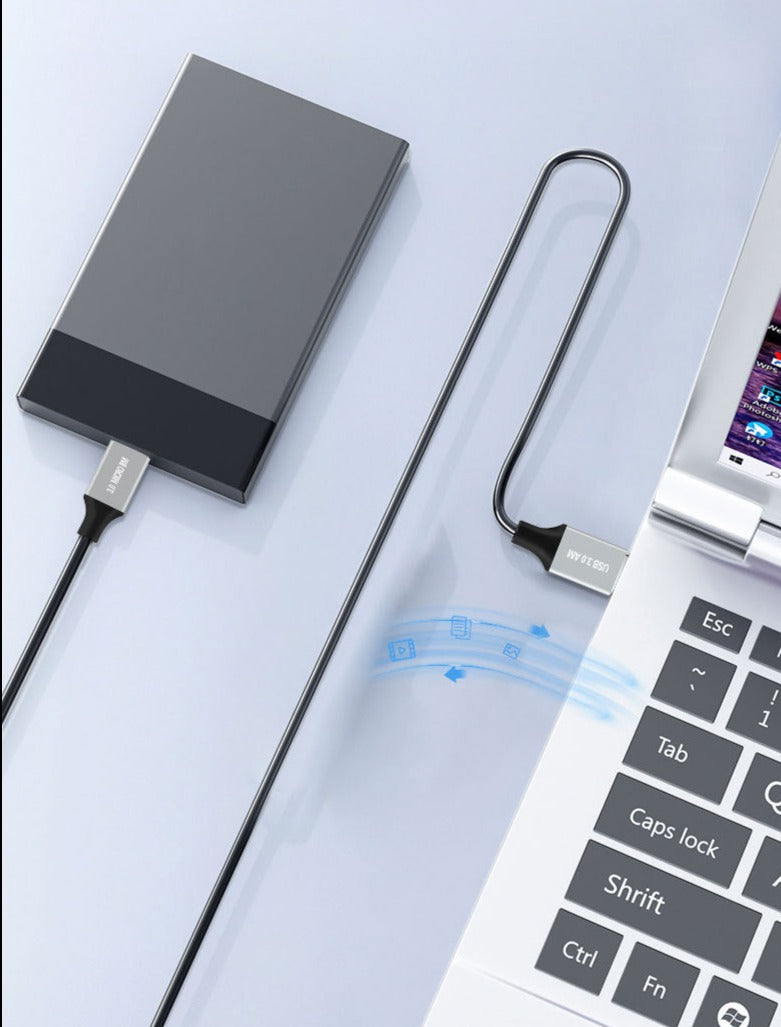 Micro-B USB 3.0 cable for portable external hard drives