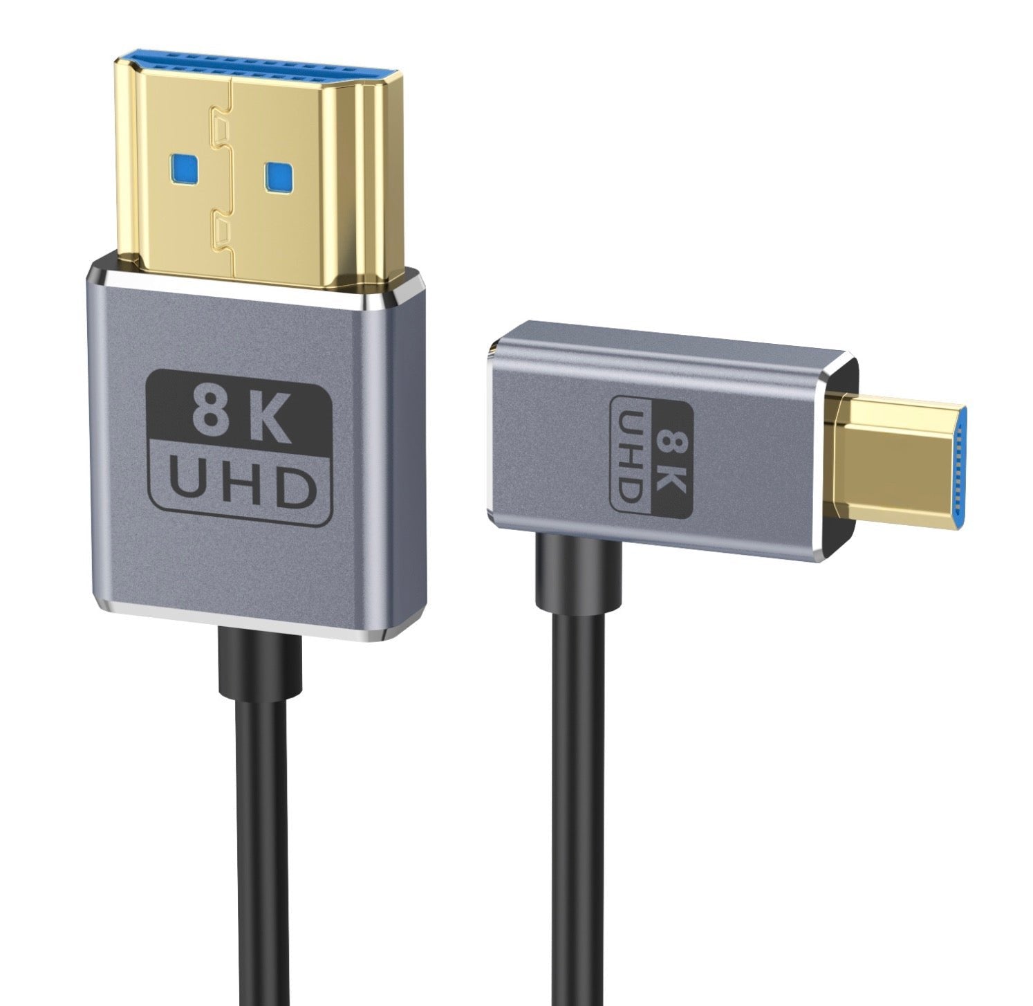 Micro HDMI to HDMI cable for camera monitor setup