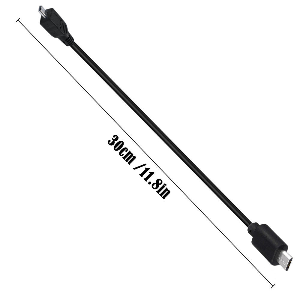 Micro B 5-pin to Mini B 8-pin OTG camera data cable