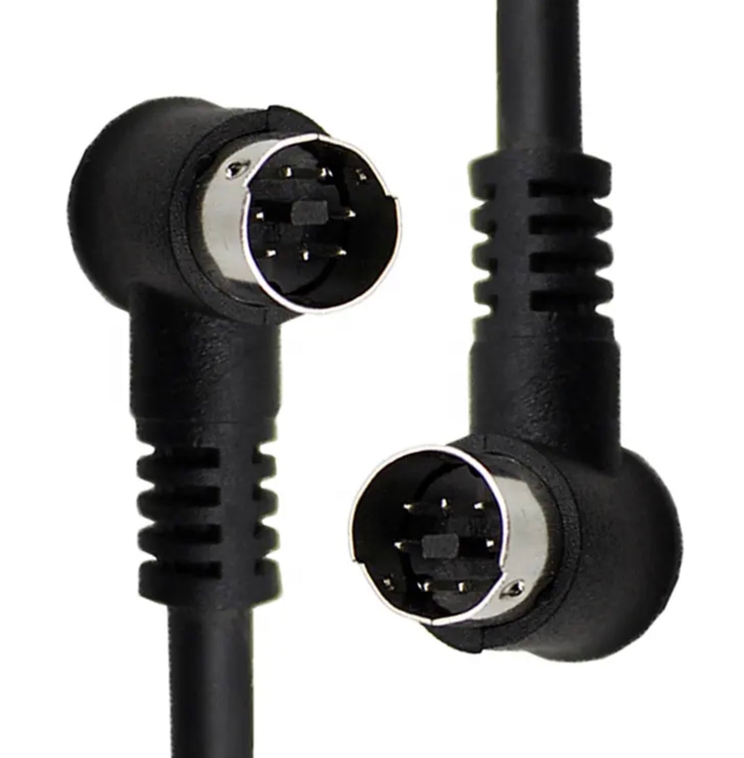 Mini DIN 7-pin male to male audio video cable