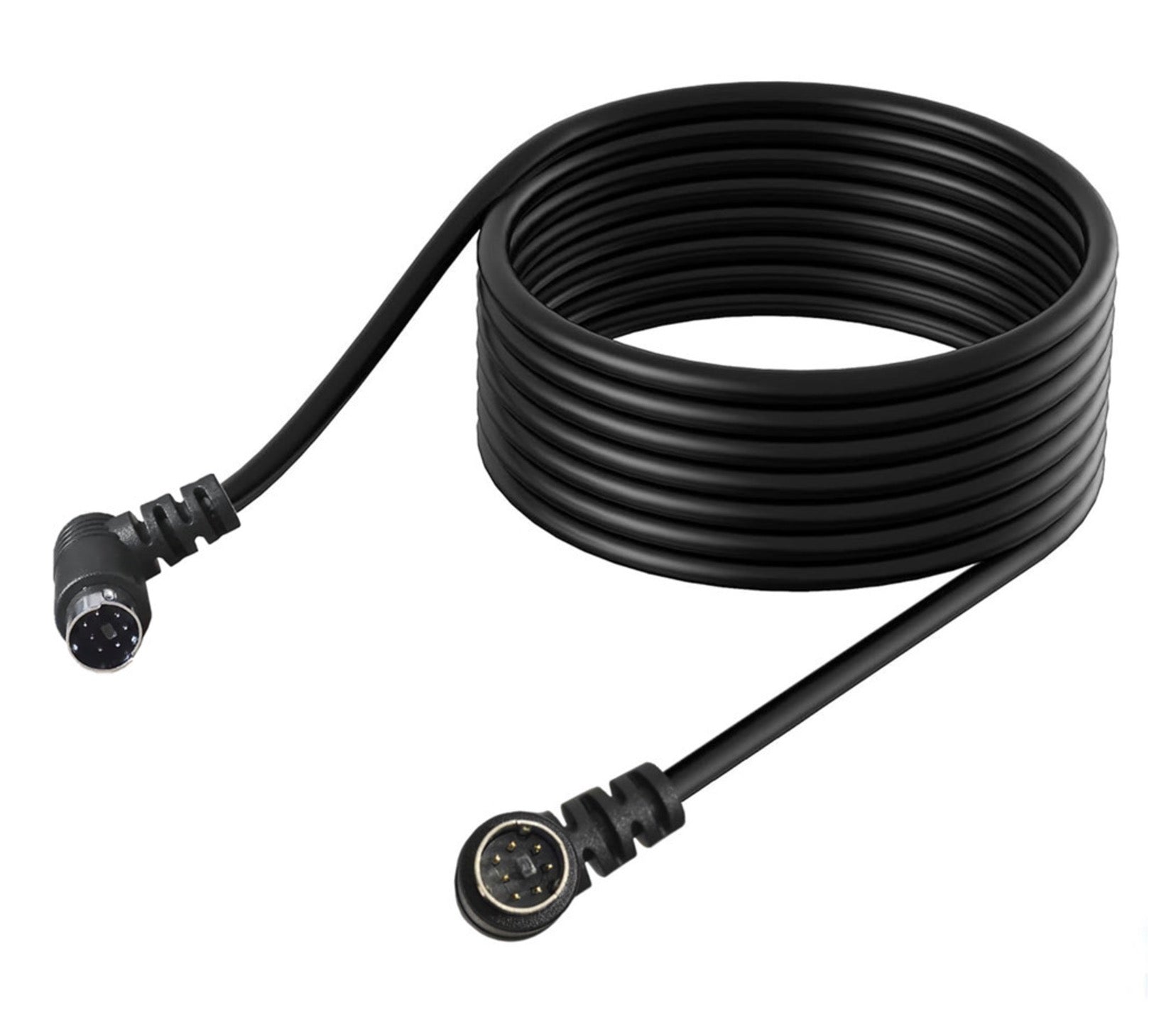 7-pin Mini DIN L-shaped S-Video cable