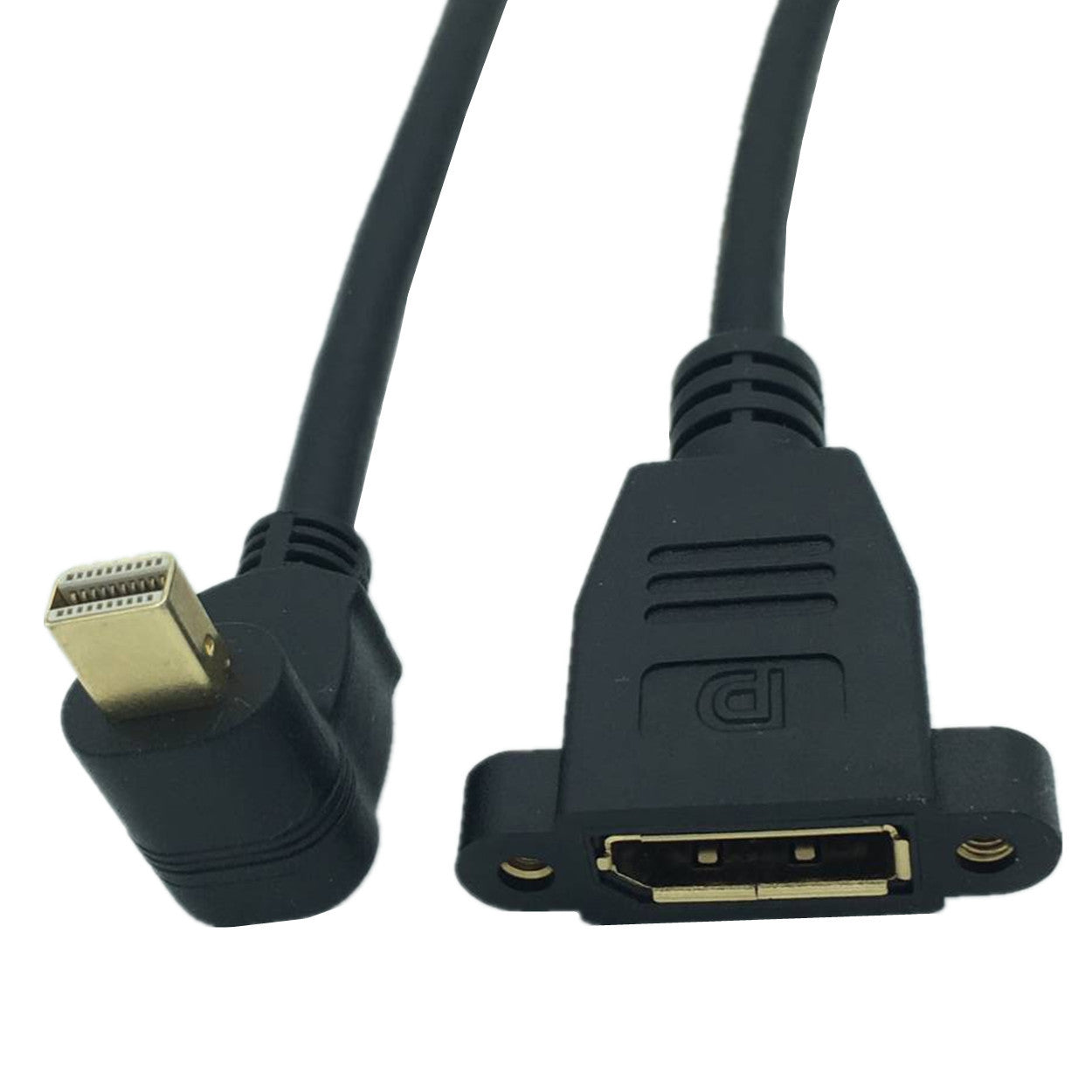 Mini DisplayPort 1.2 to DisplayPort female adapter lead