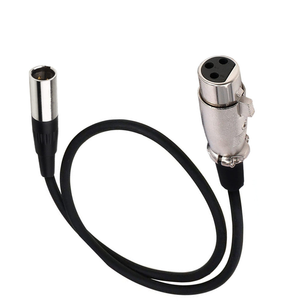 Balanced Mini XLR to XLR adapter cable for lavalier microphone