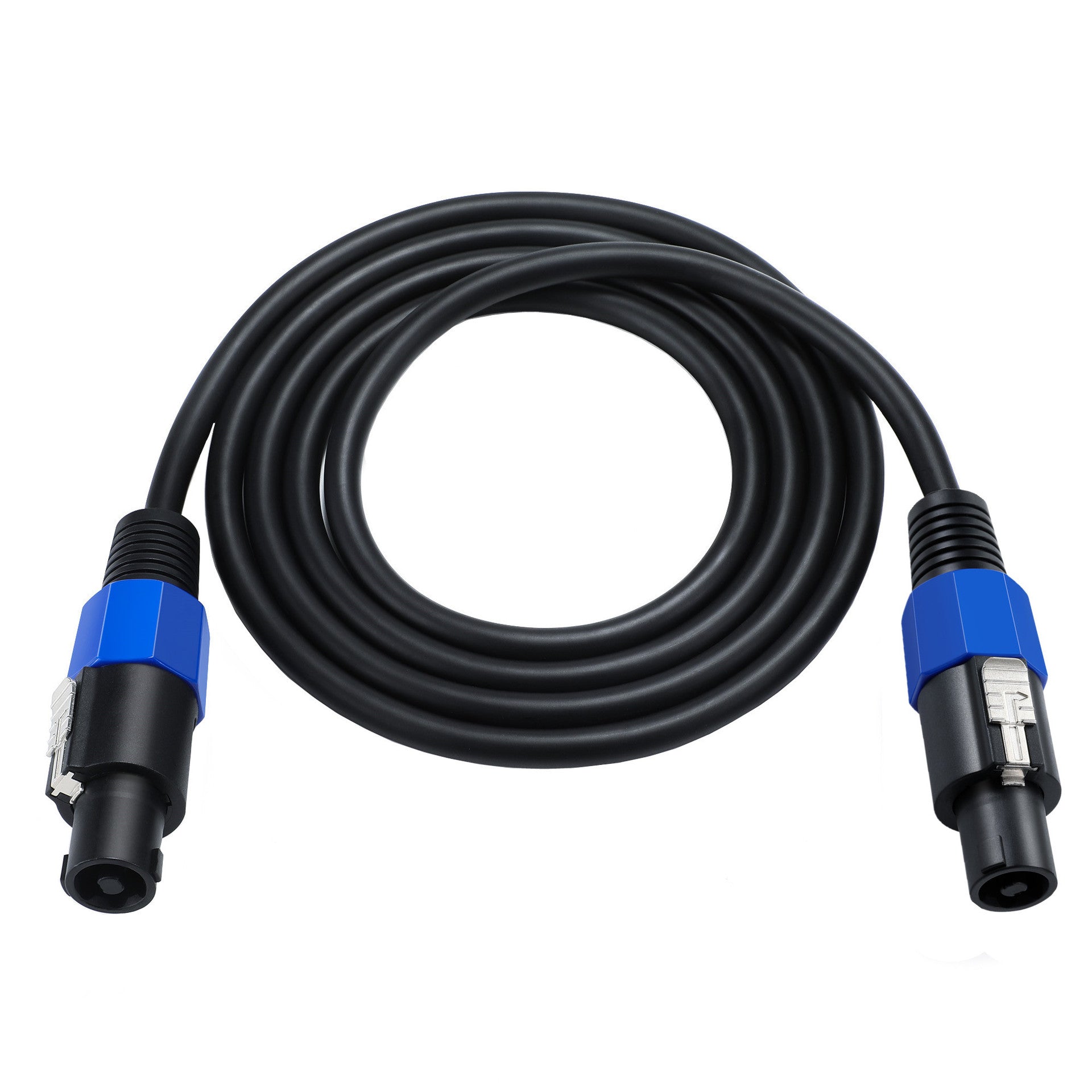 Speaker Cable 2 Pole Male to Male DJ Speaker Connector with Twist Lock 1.8m