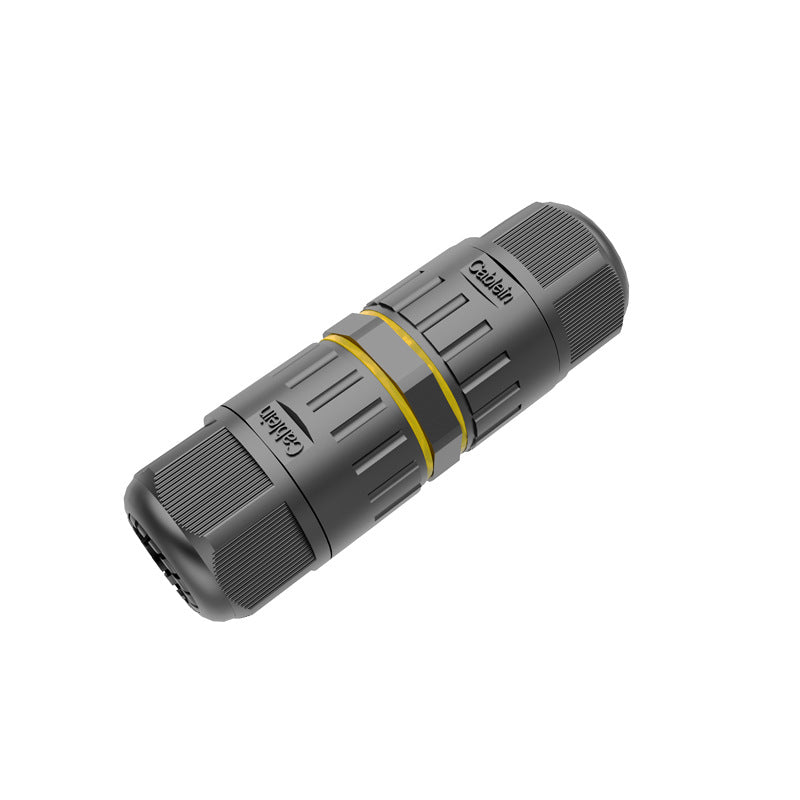 M20 2 Pin Waterproof Cable Connector – IP68 Quick Press Inline Coupler