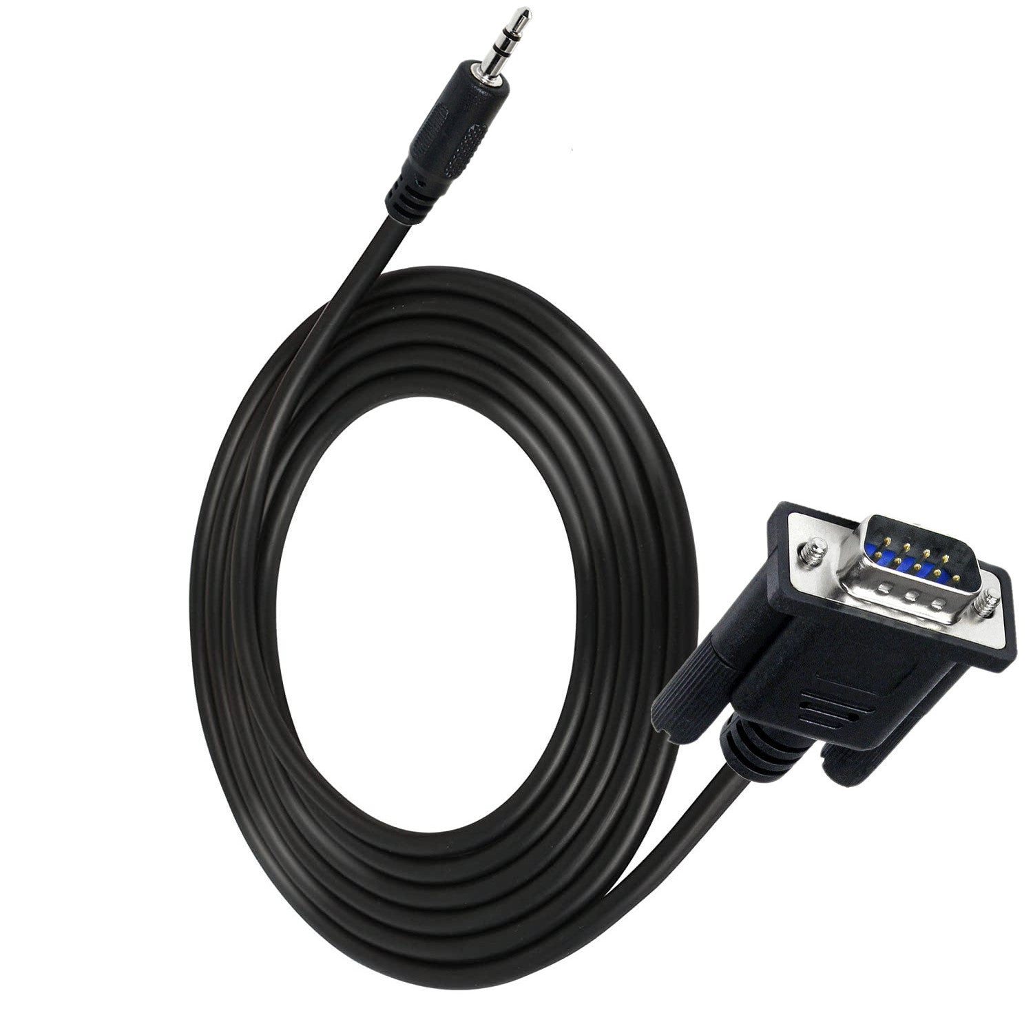 DB9 RS232 Male to 3.5mm Serial Cable 1.8m