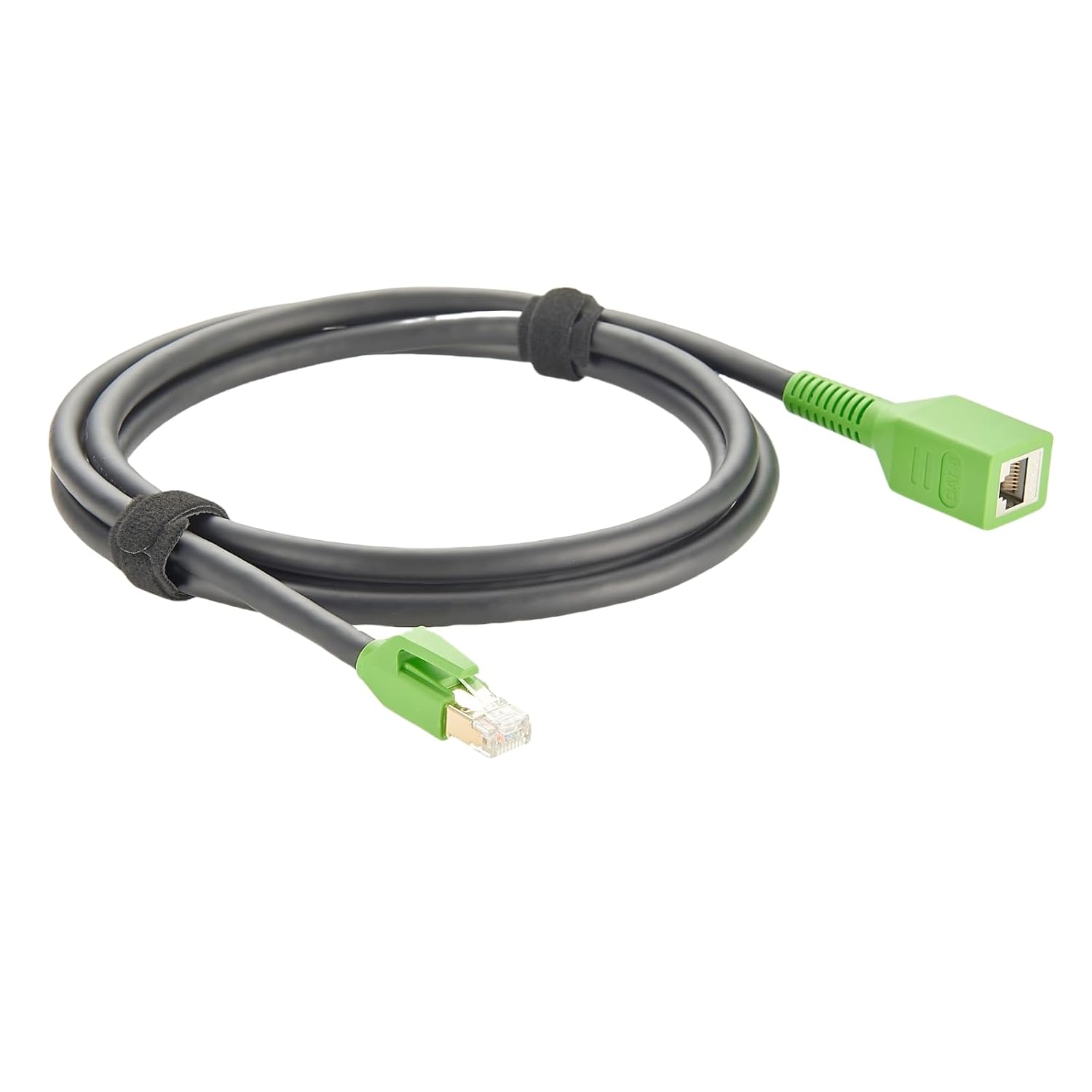 Plinkwirekb RJ45 Cat8 Ethernet Extension Cable, 40Gbps 2000MHz Network LAN Shielded Patch ｜ Male to Female Extender