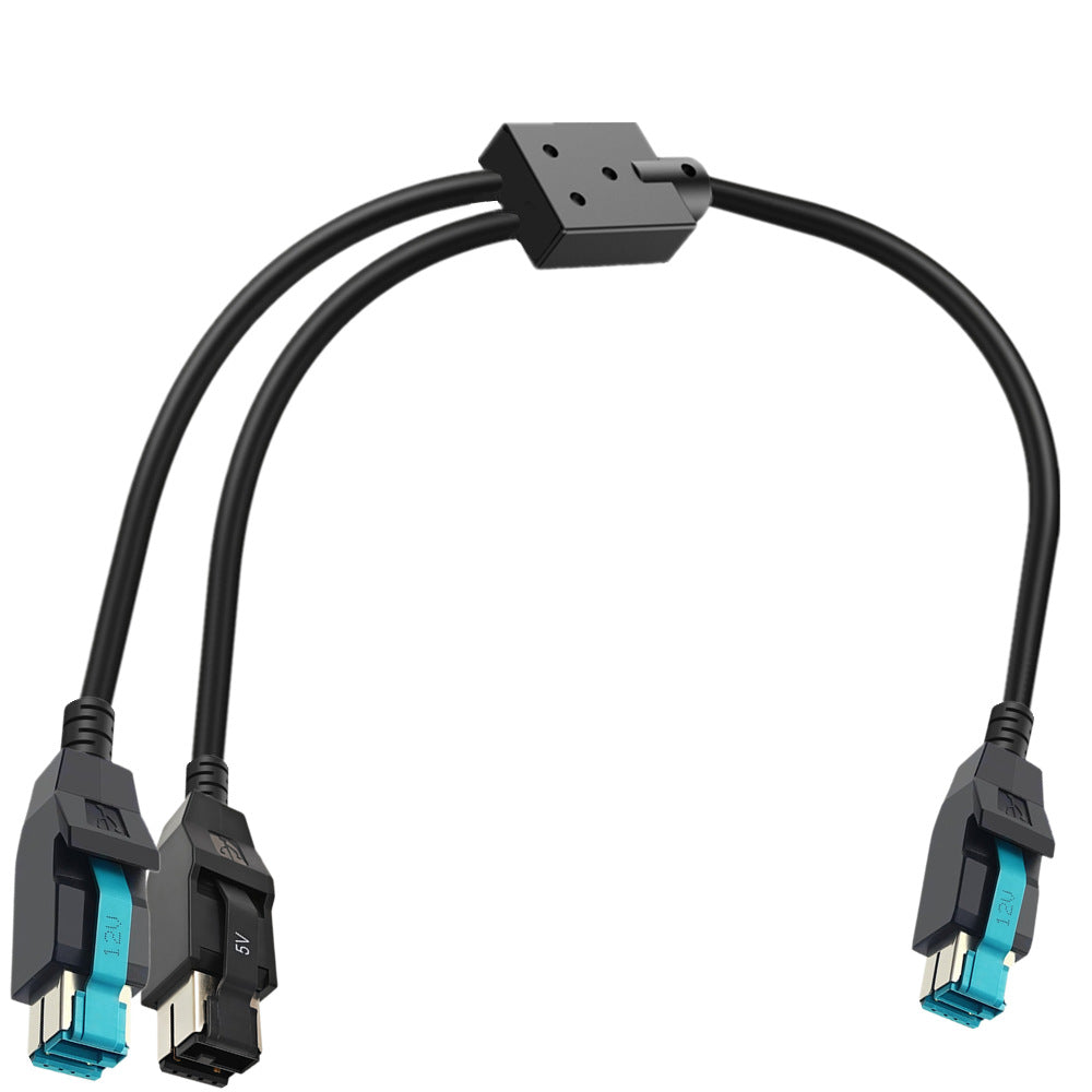 PoweredUSB 12V to 12V and 5V splitter cable