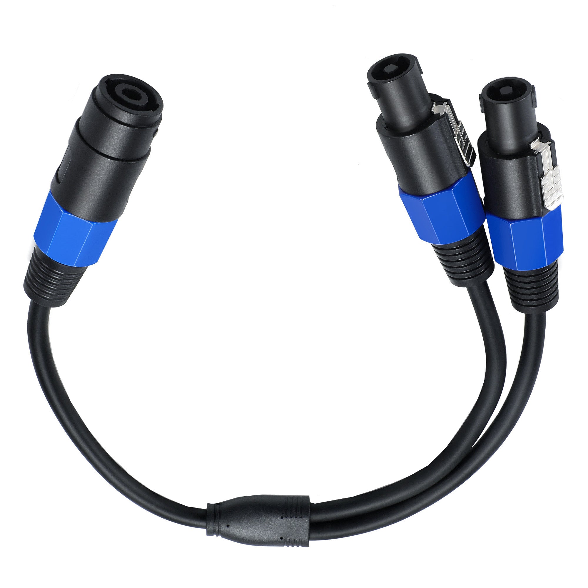 dual speaker cable splitter for PA system