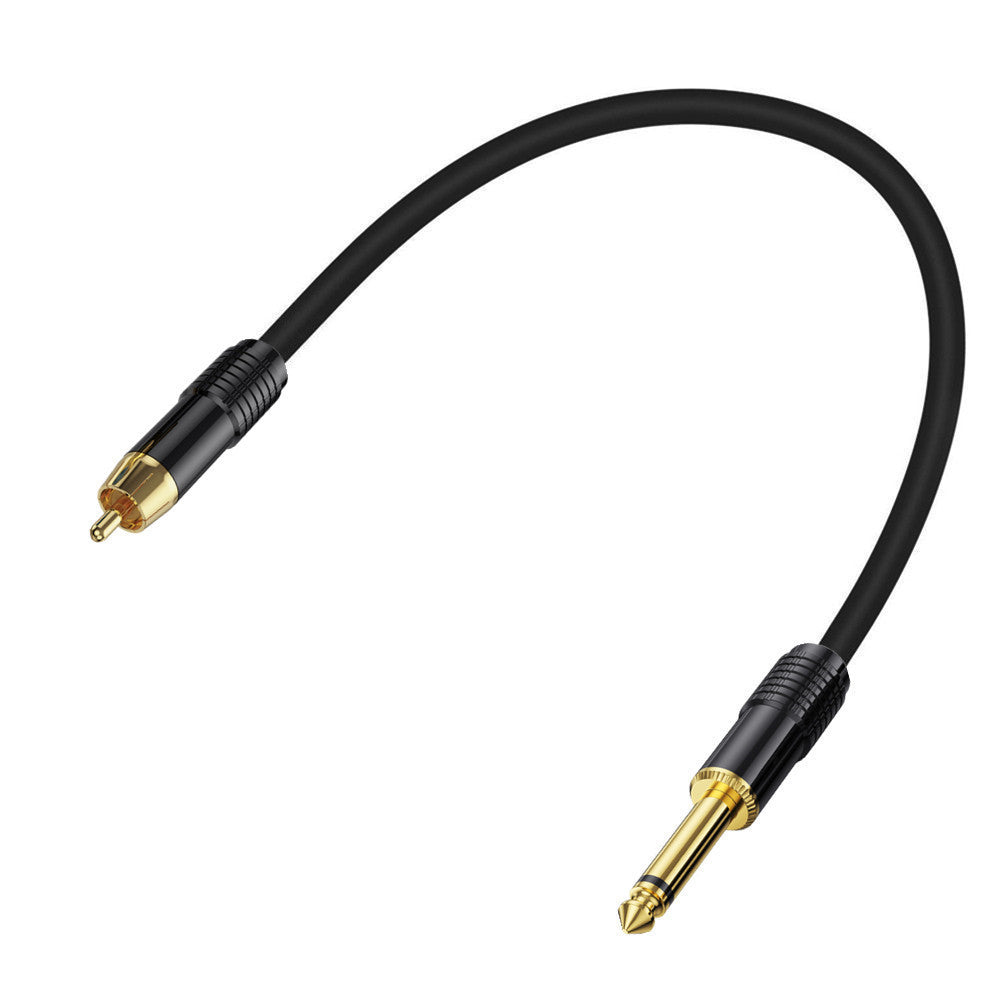 1/4 inch TS male to RCA male patch lead