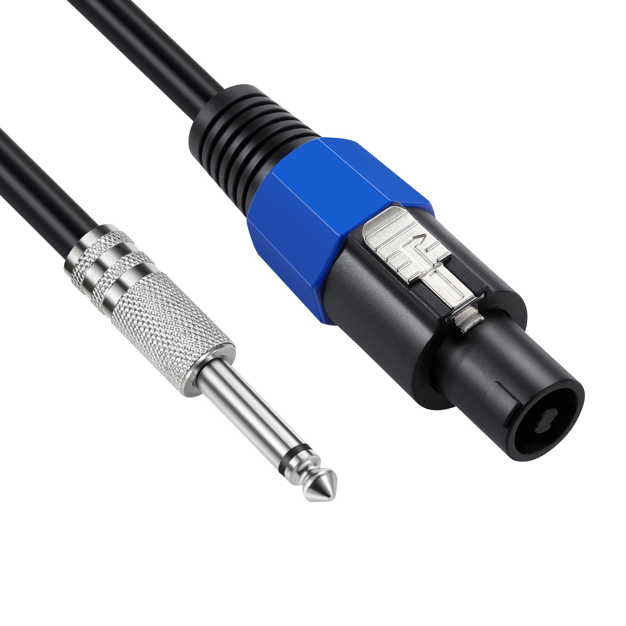 6.35mm 1/4" Male Speaker Cable Audio Amplifier Connector 1.8m