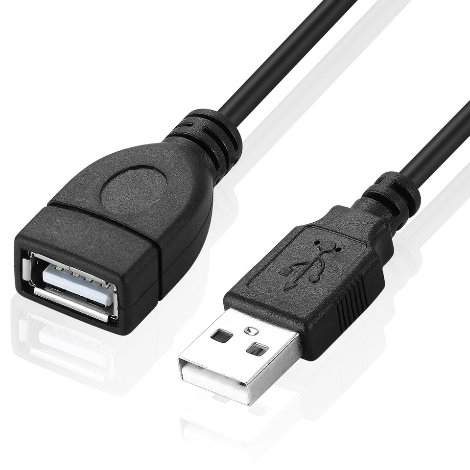 USB 2.0 A Type Male to Female Extension Cable