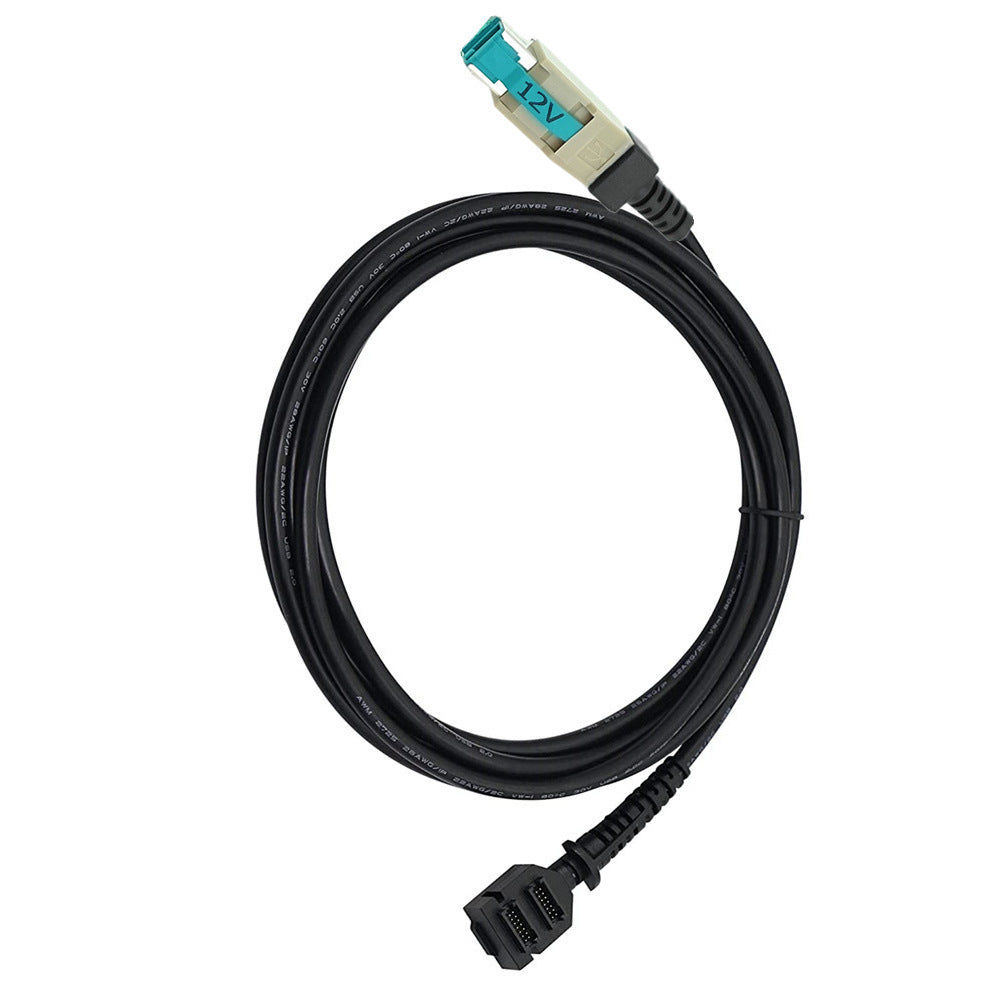 Verifone VX820 compatible 12V powered USB8P scanner cable