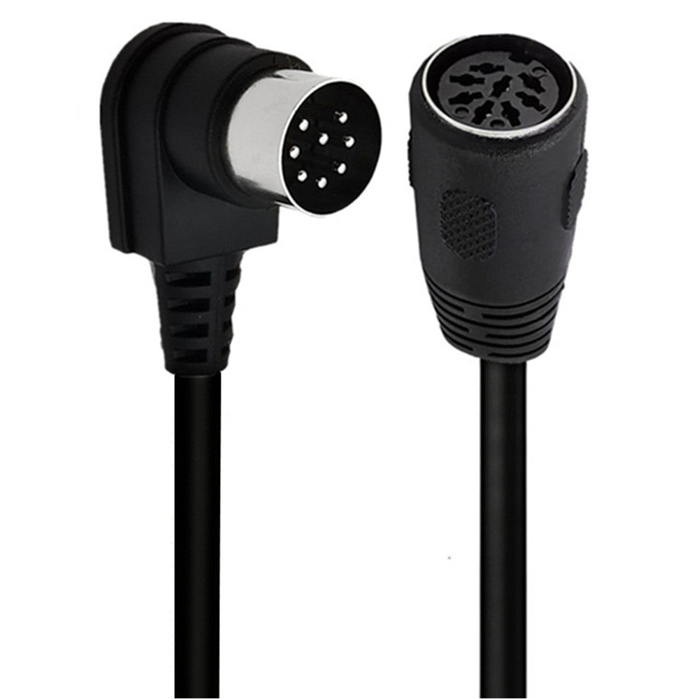 8 Pin Din Male to Female Speaker Audio Cable Compatible with Bang & Olufsen B&O BeoLab PowerLink MK2, Peavey Sanpera Pedal