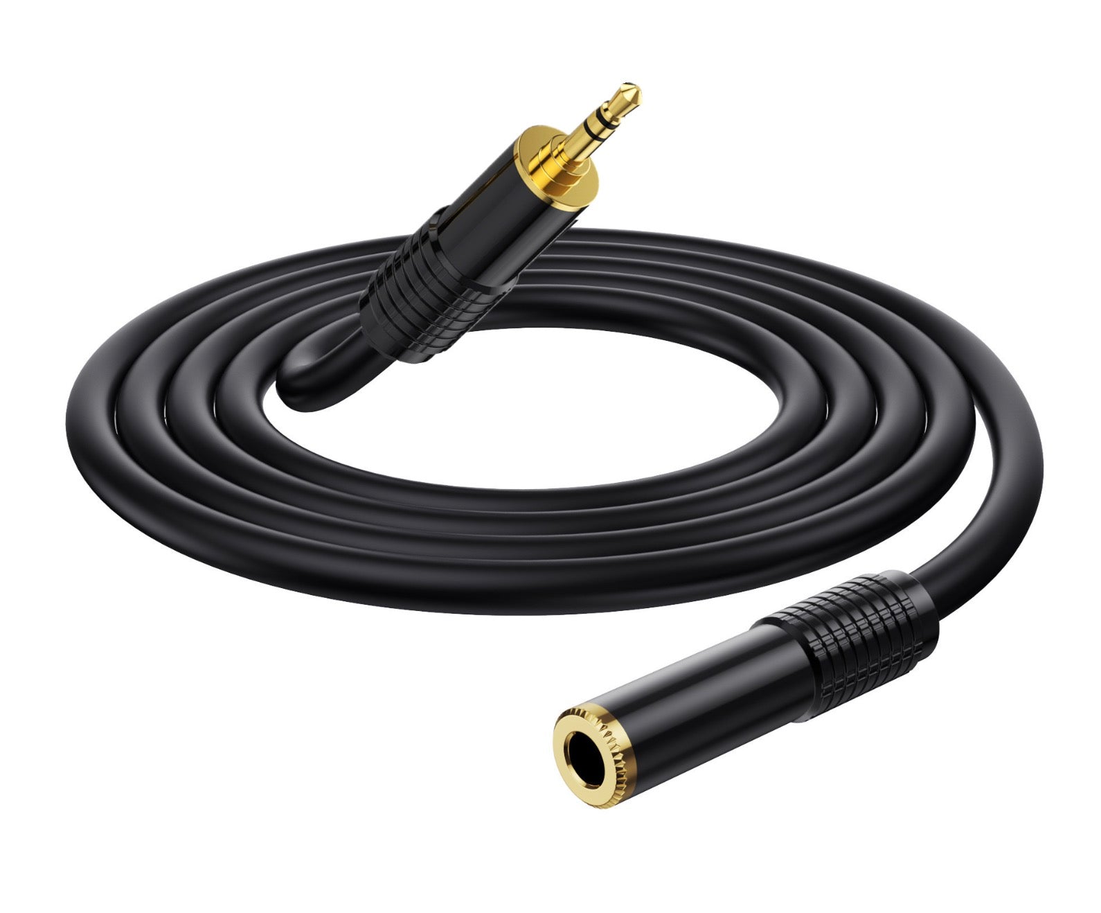 Professional 6.35mm to 3.5mm audio extension cable